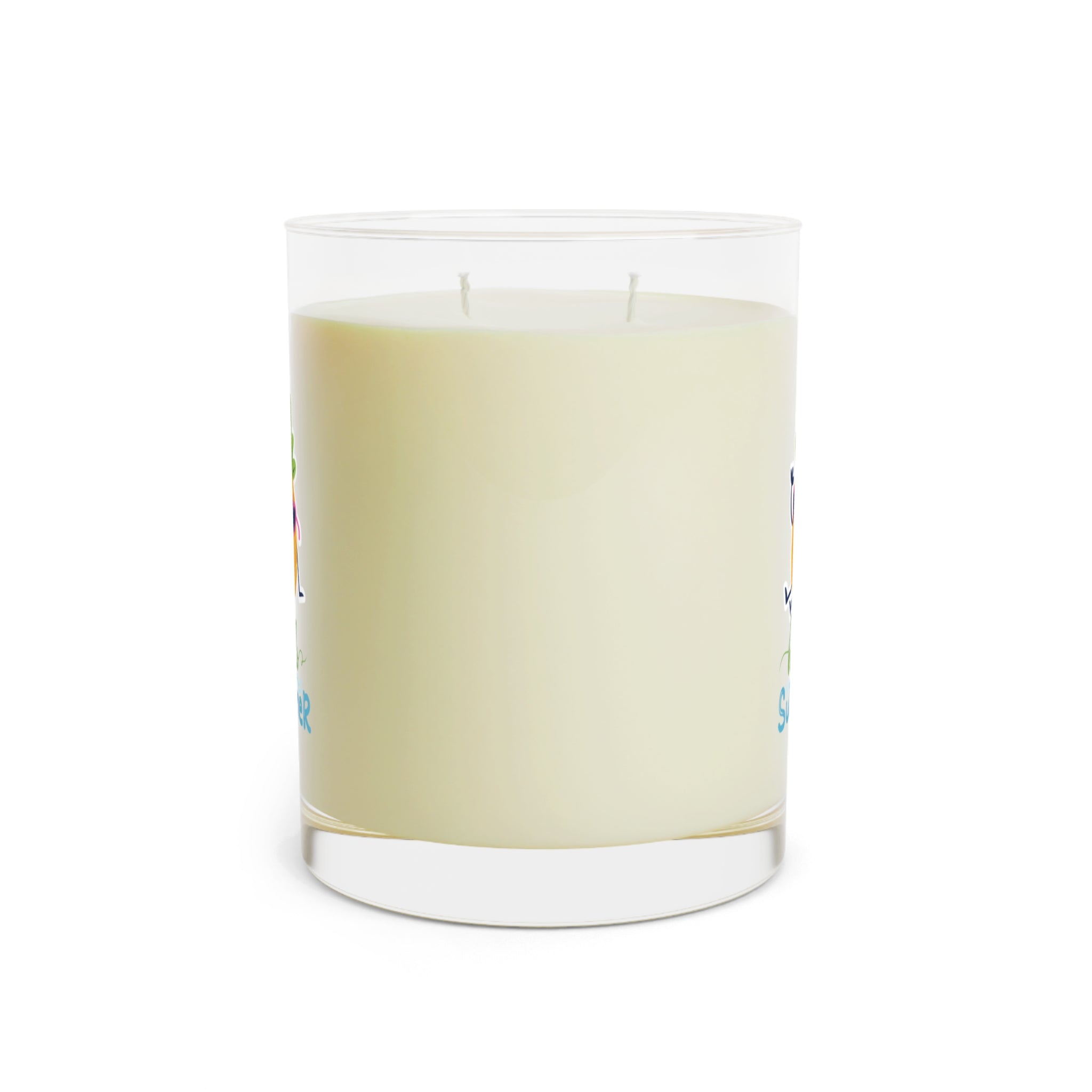 Hello Summer Fun Scented Candle - Full Glass, 11oz