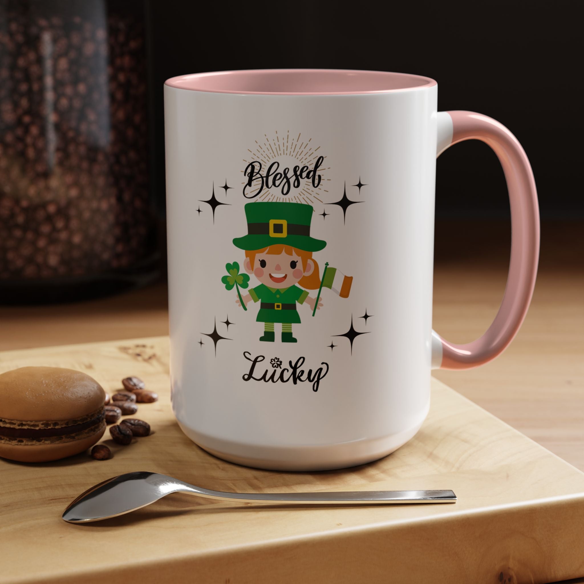 Blessed & Lucky St. Patrick's Day Coffee Mug