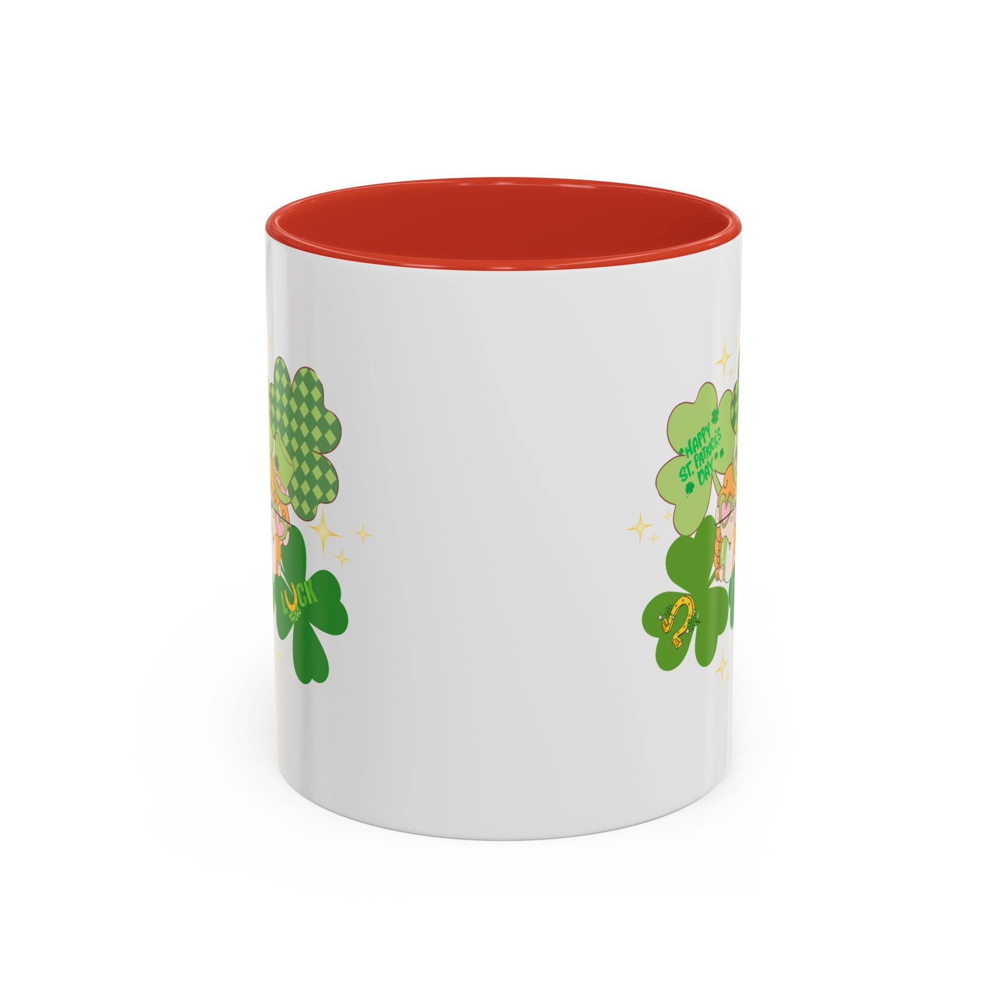 Retro St. Paddy's Day Accent Coffee Mug - 11oz & 15oz