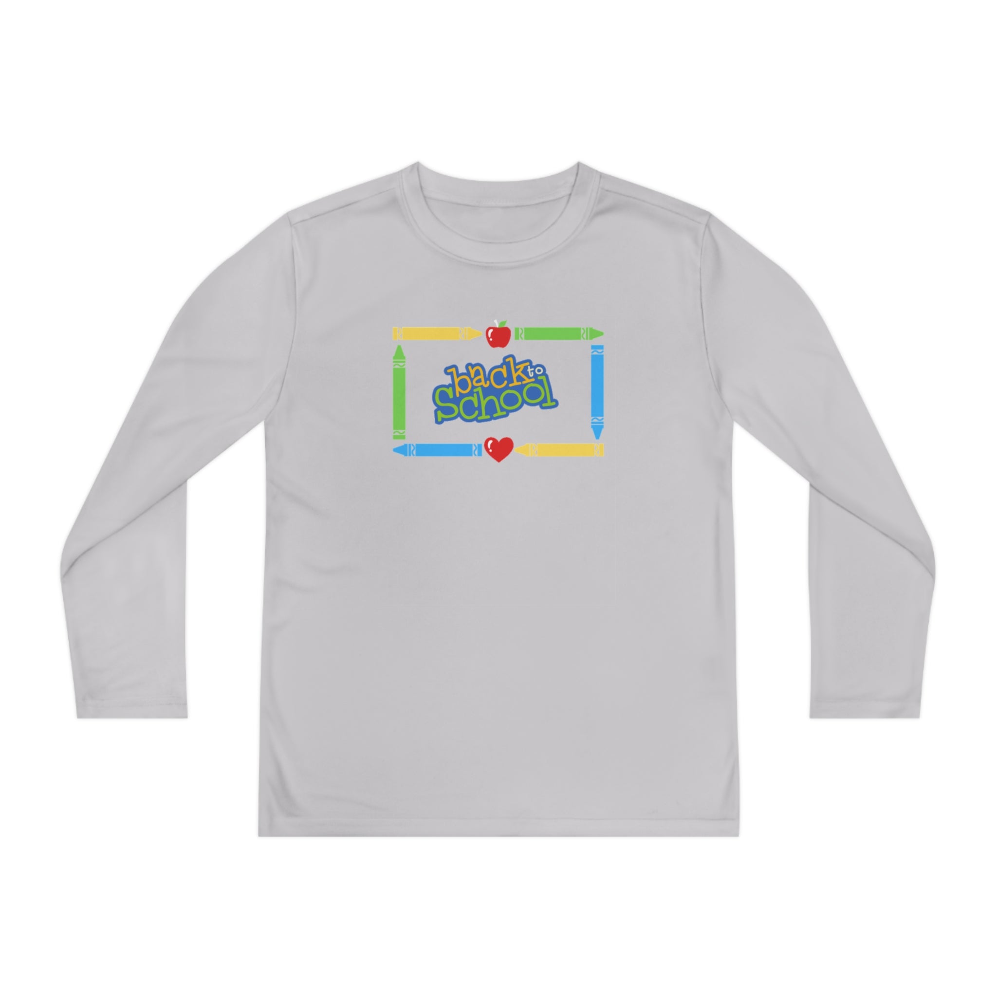 Back To School Youth Long Sleeve Competitor Tee