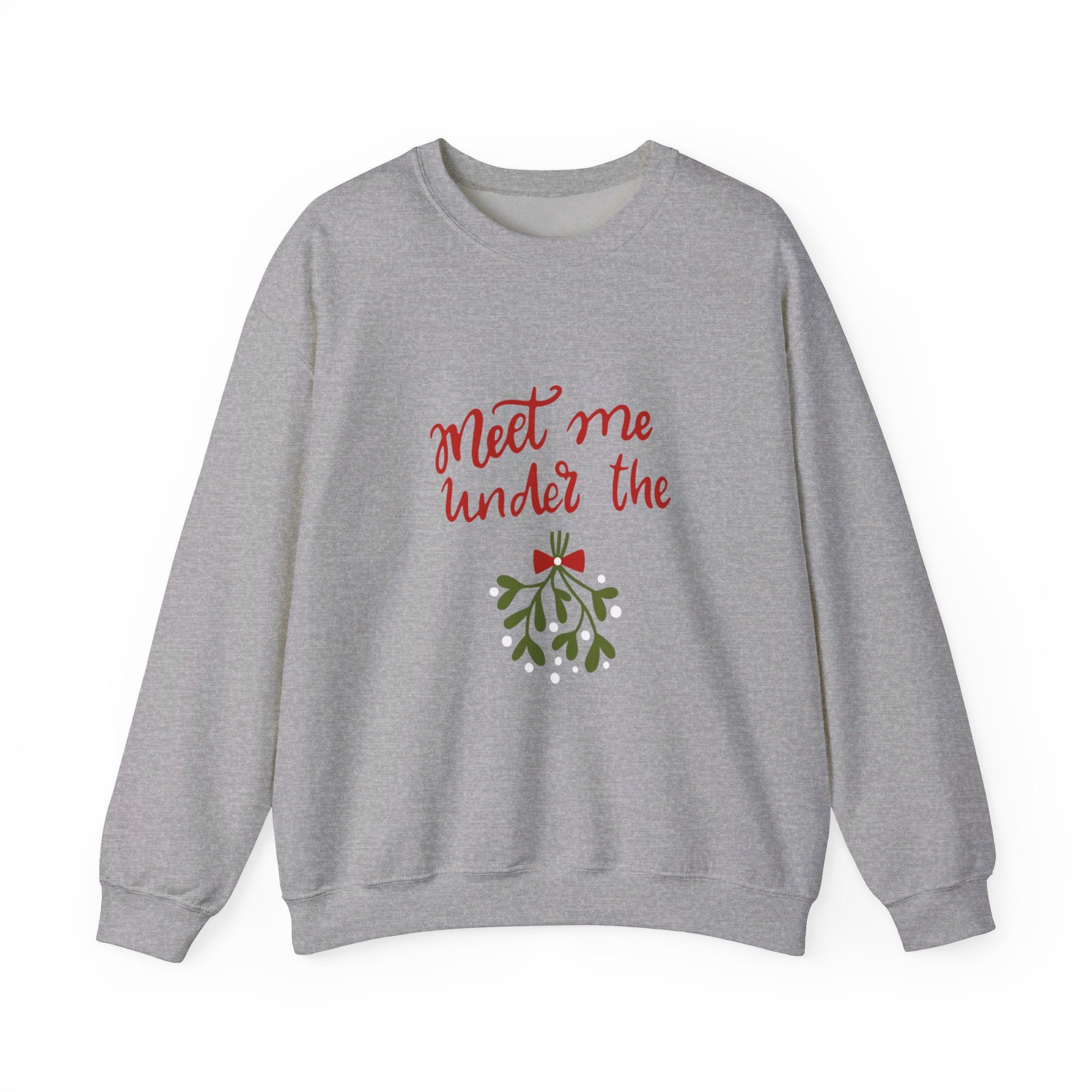 Meet Me Under The Mistletoe Unisex Heavy Blend™ Crewneck Sweatshirt
