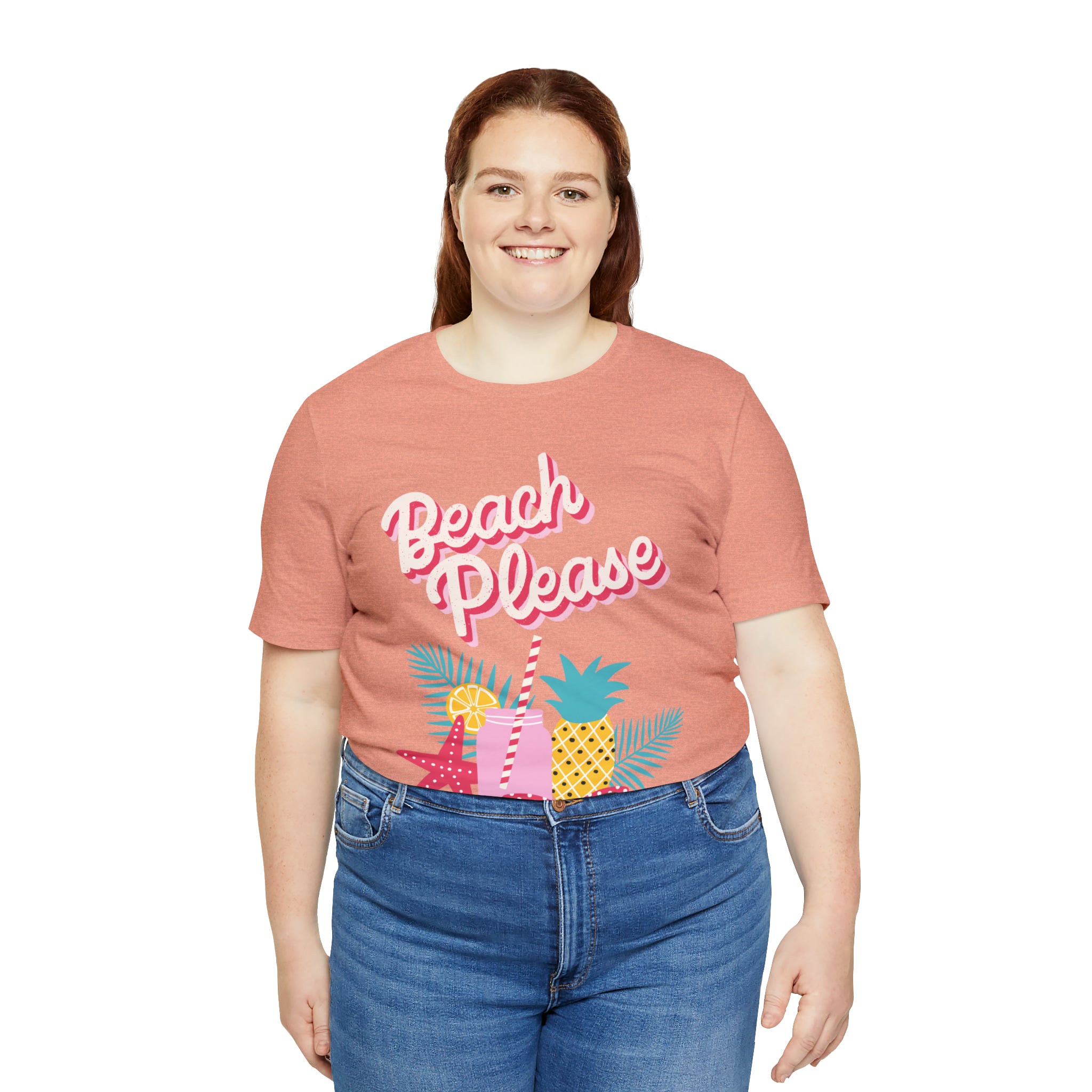 Beach Please Unisex Jersey Short Sleeve Tee
