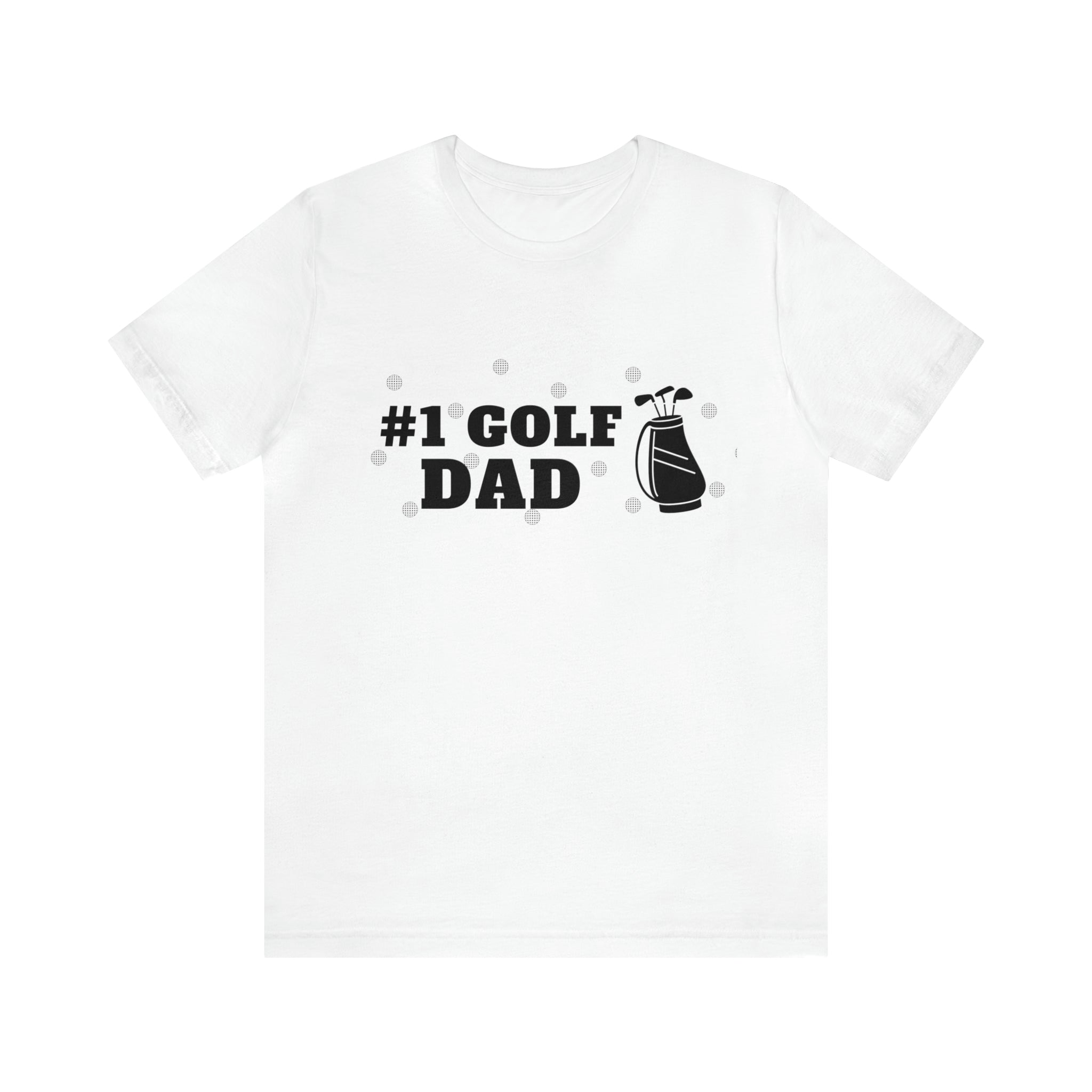 Happy Father's Day Golf Unisex Jersey Short Sleeve Tee