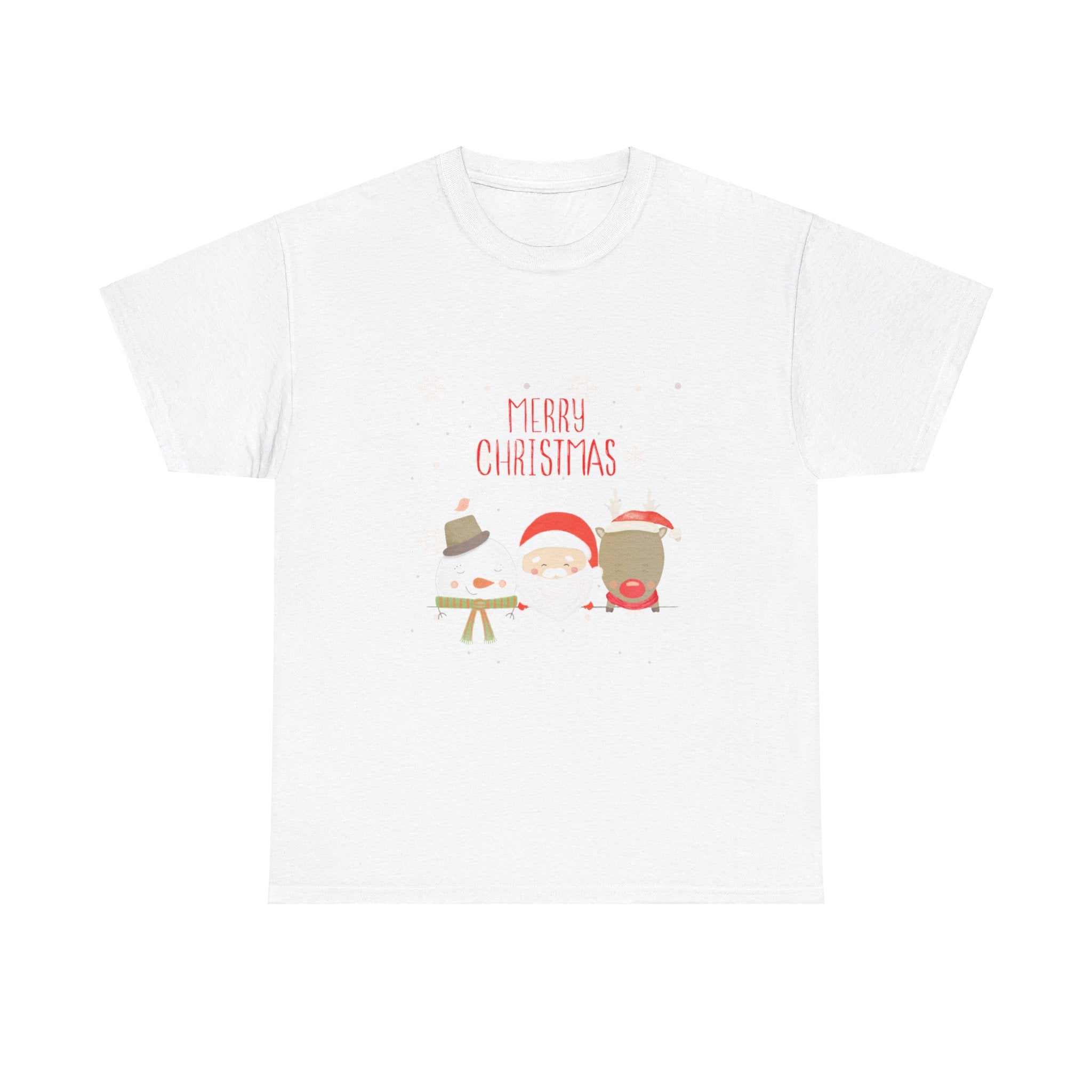 Merry Xmas Crew Unisex Heavy Cotton Tee