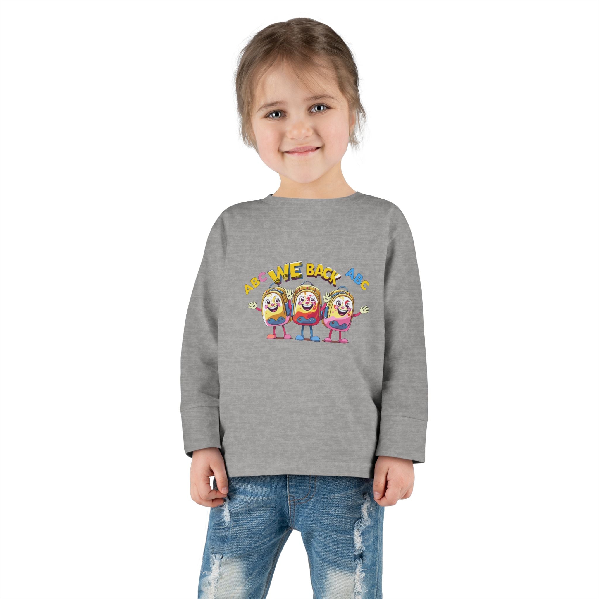 We Back Toddler Long Sleeve Tee
