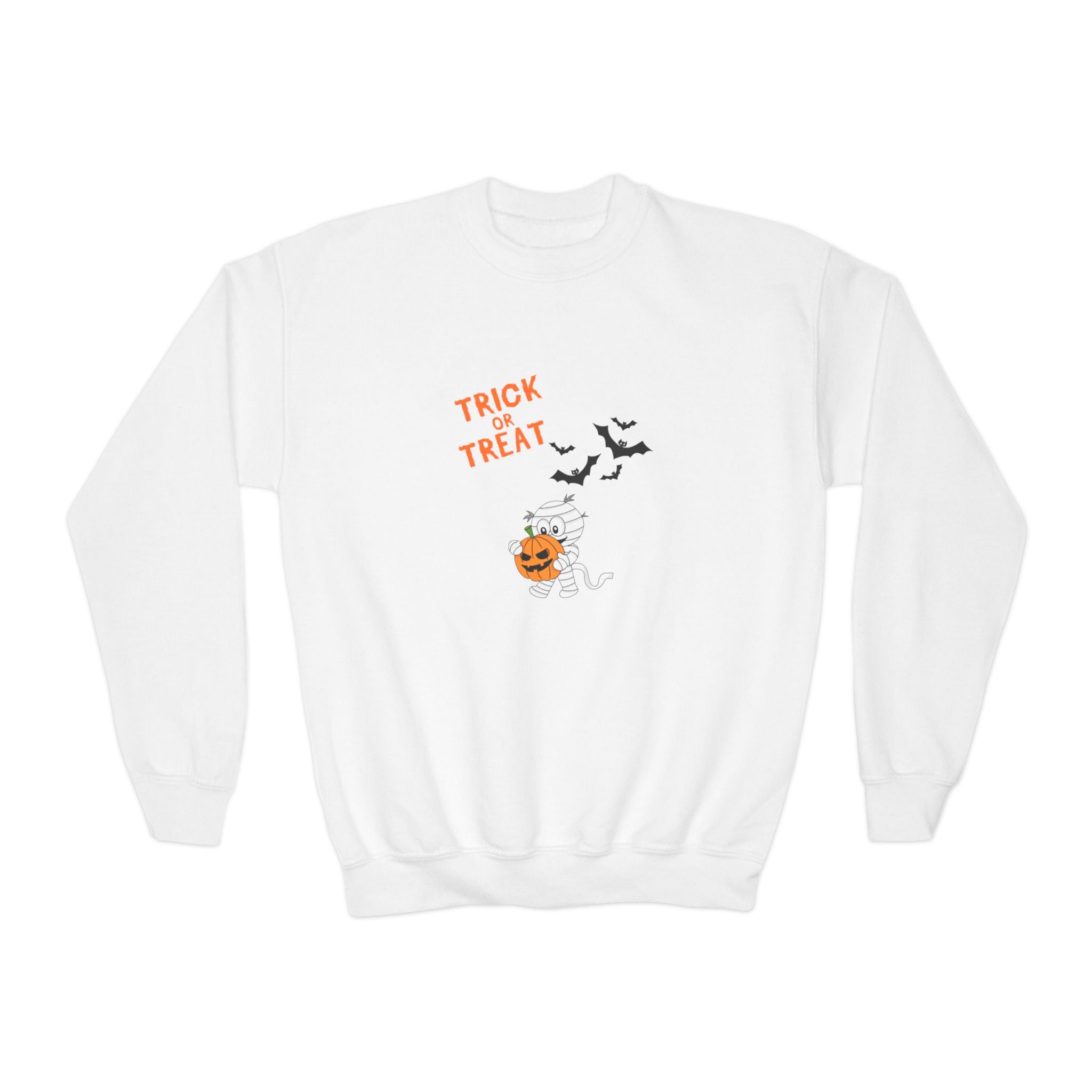 Merry Halloween Youth Crewneck Sweatshirt