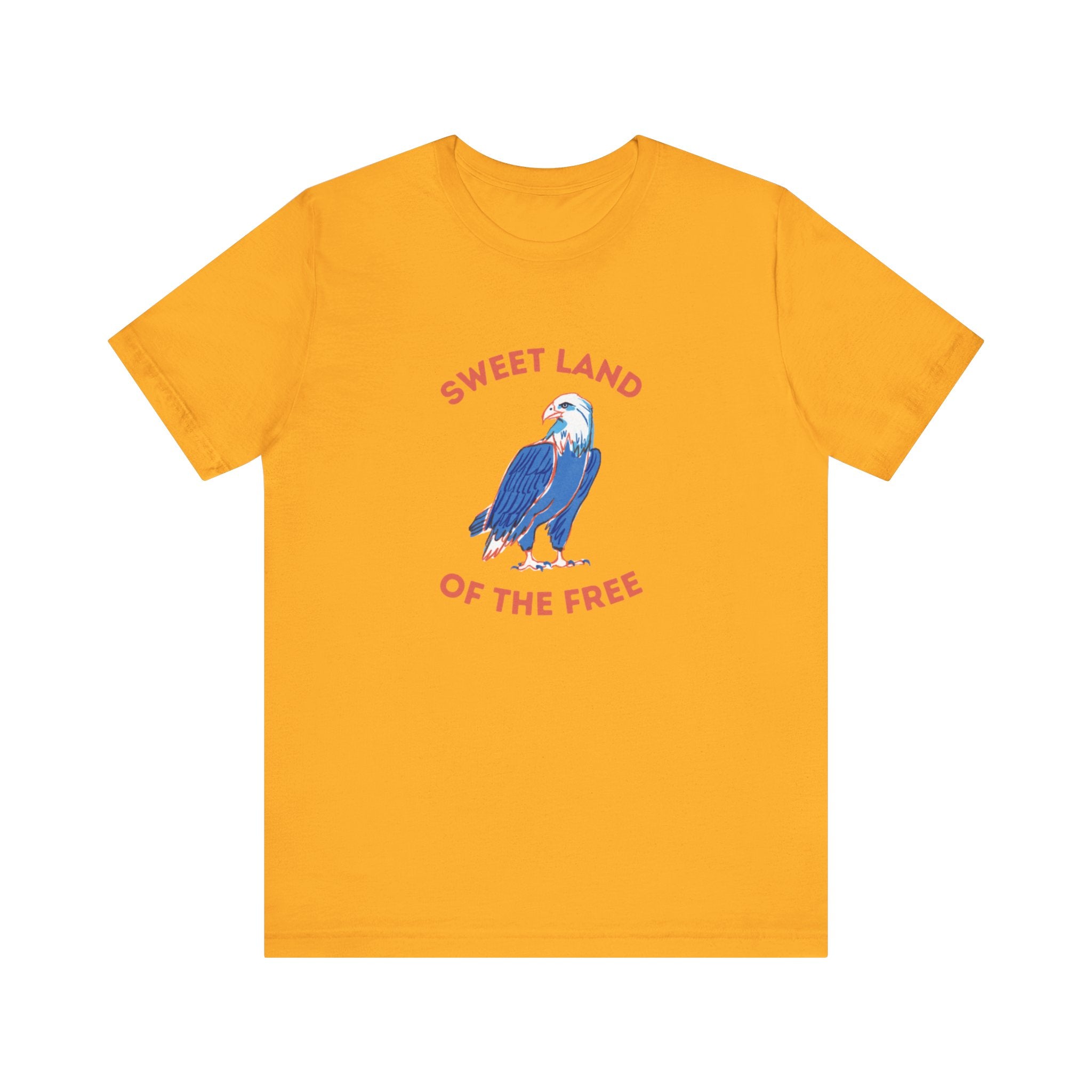 Sweet Land Of The Free Unisex Jersey Short Sleeve Tee