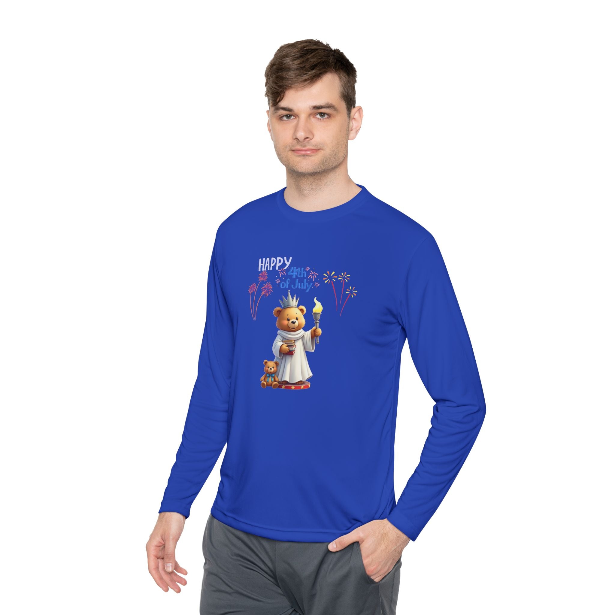 Lay Liberty Unisex Lightweight Long Sleeve Tee