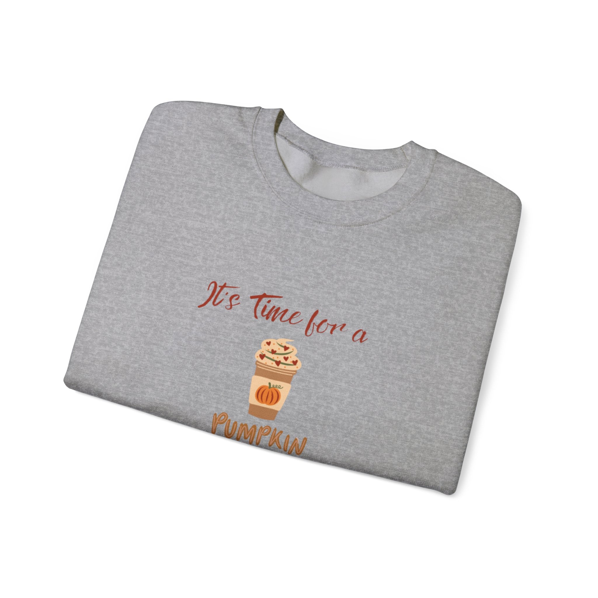 It's Time For A Pumpkin Spice Unisex Heavy Blend™ Crewneck Sweatshirt