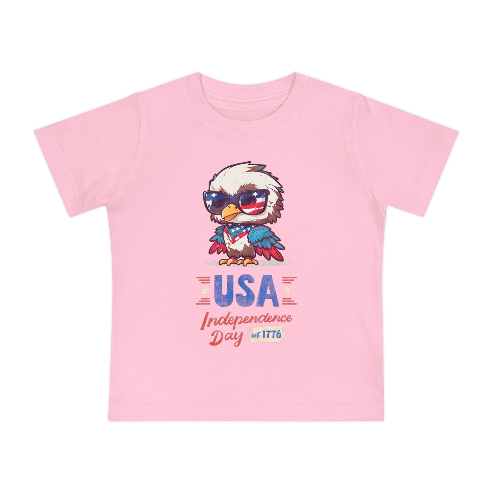 USA Independence Day Baby Short Sleeve T-Shirt