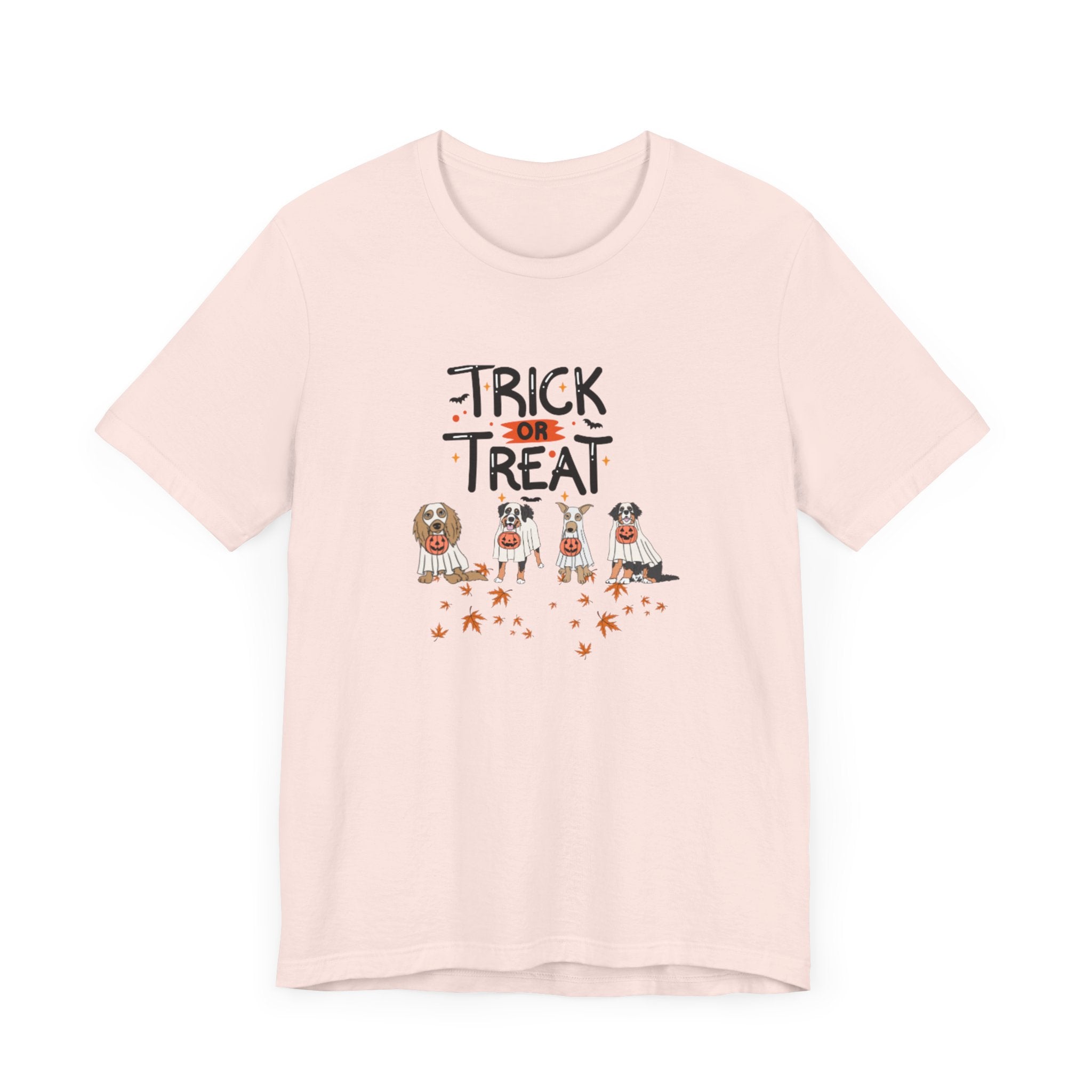 Pooch Trick or Treat Unisex Jersey Short Sleeve Tee