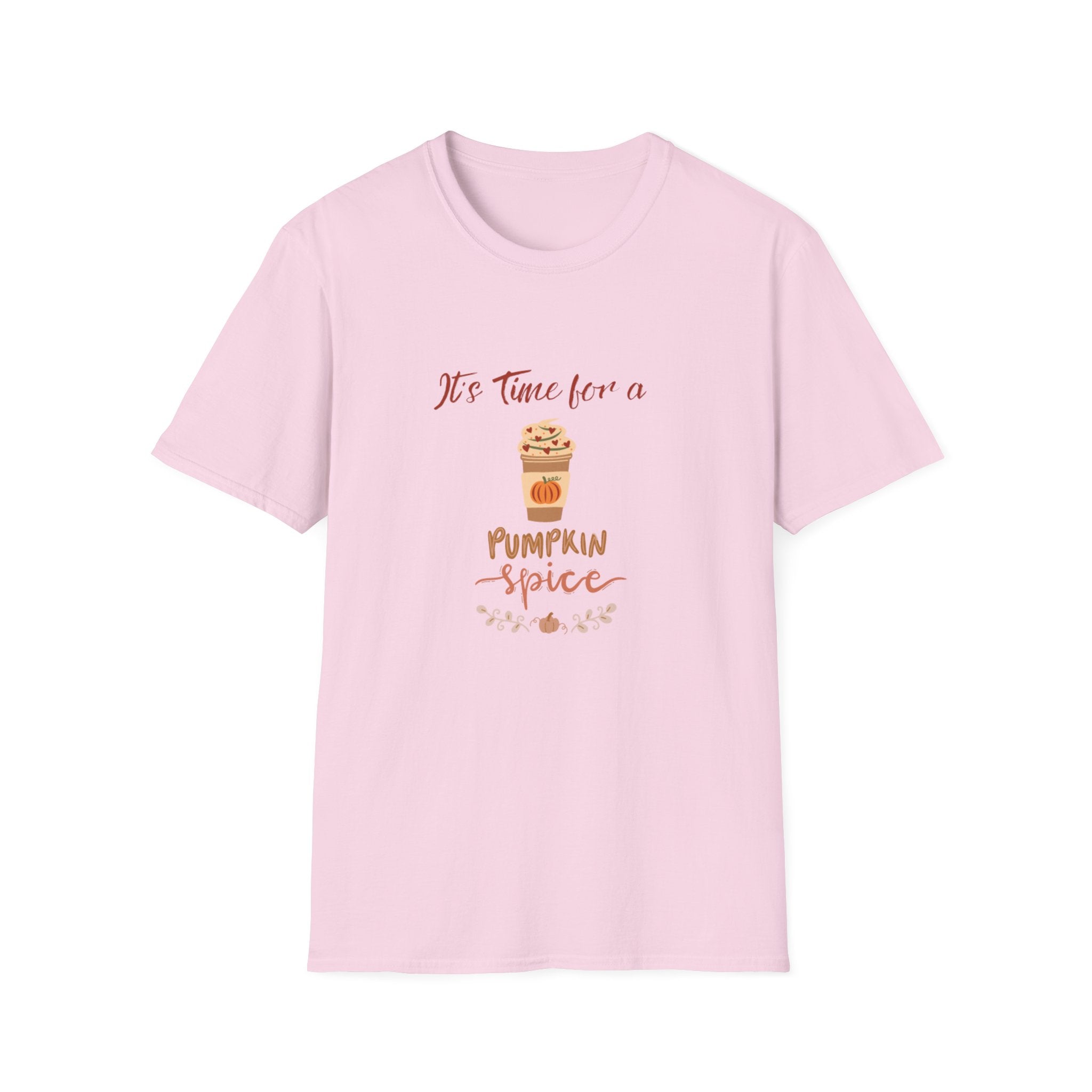 It's Time For A Pumpkin Spice Unisex Softstyle T-Shirt