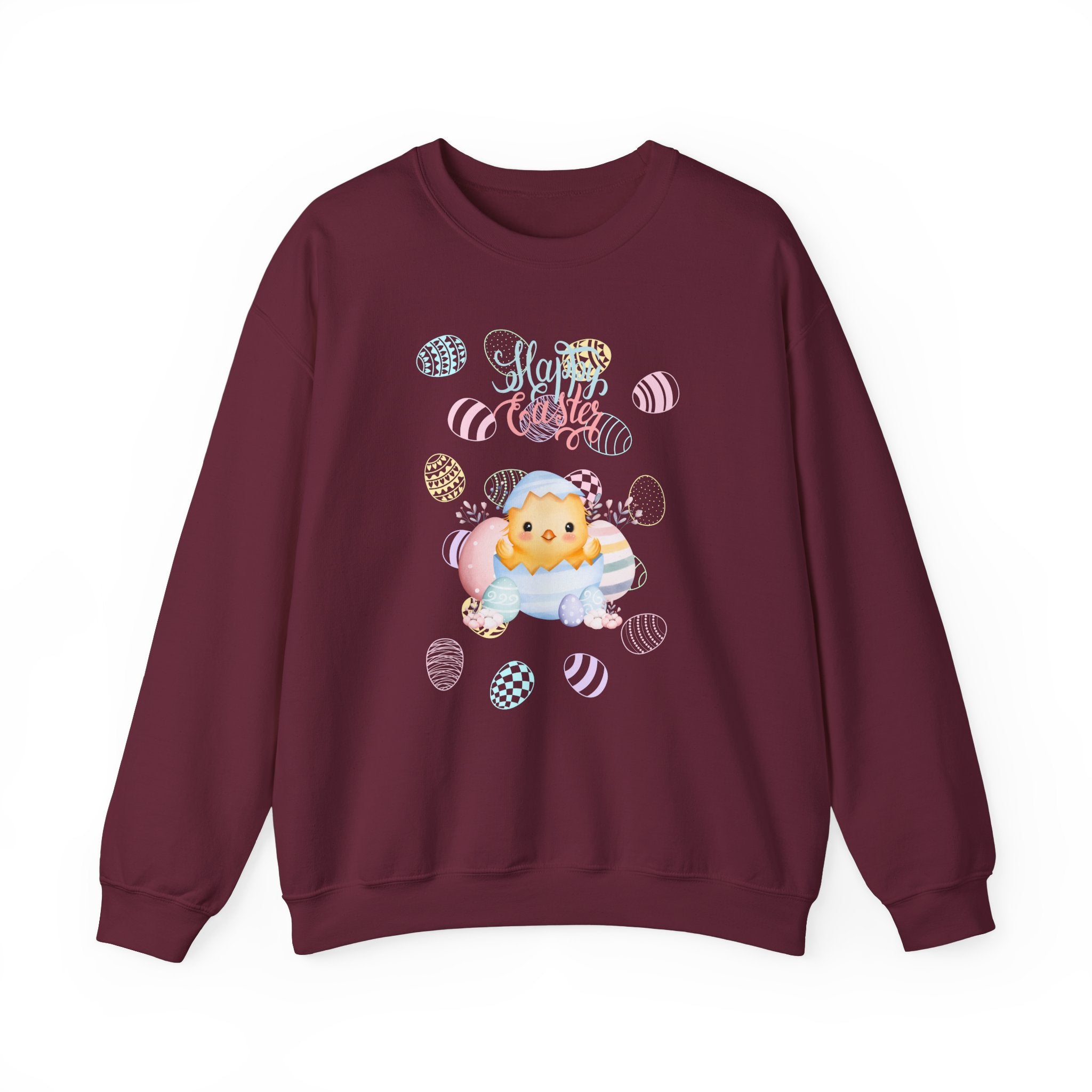 Chick Happy Easter Crewneck Sweatshirt - Unisex Heavy Blend™