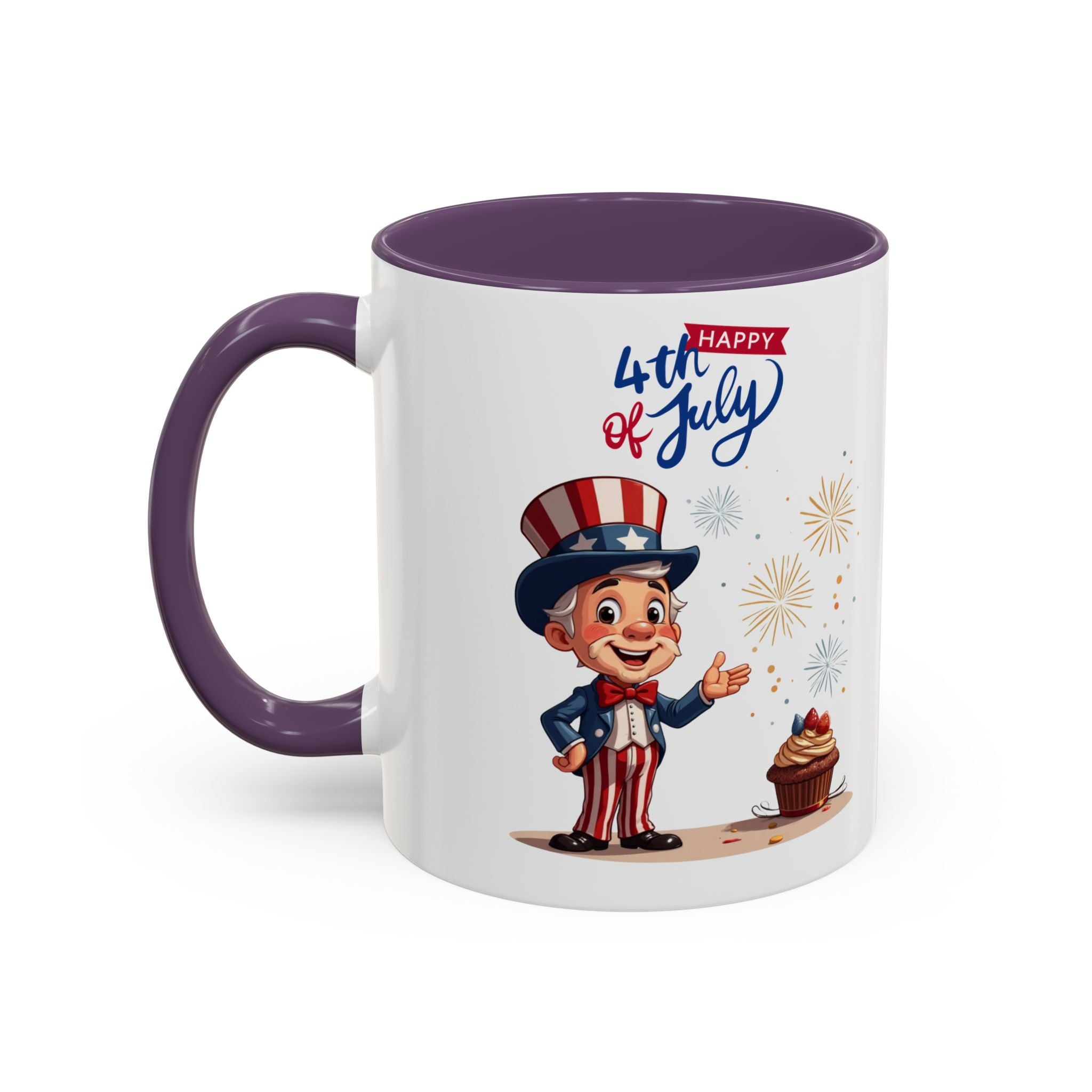 Uncle Sam Happy 4th of July Coffee Mug
