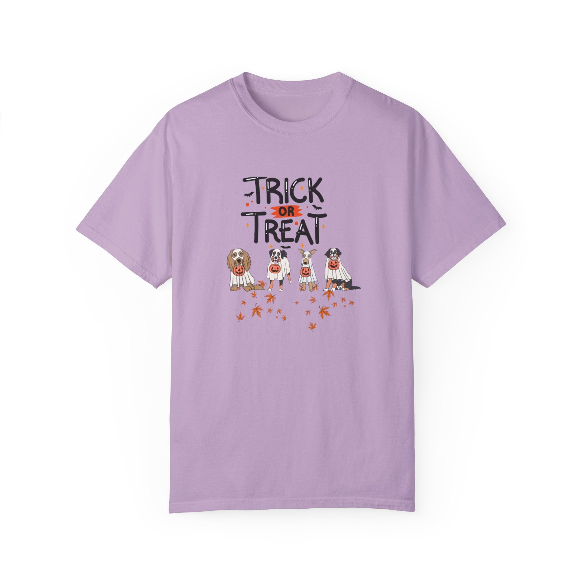 Pooch Trick or Treat Unisex Garment-Dyed T-shirt