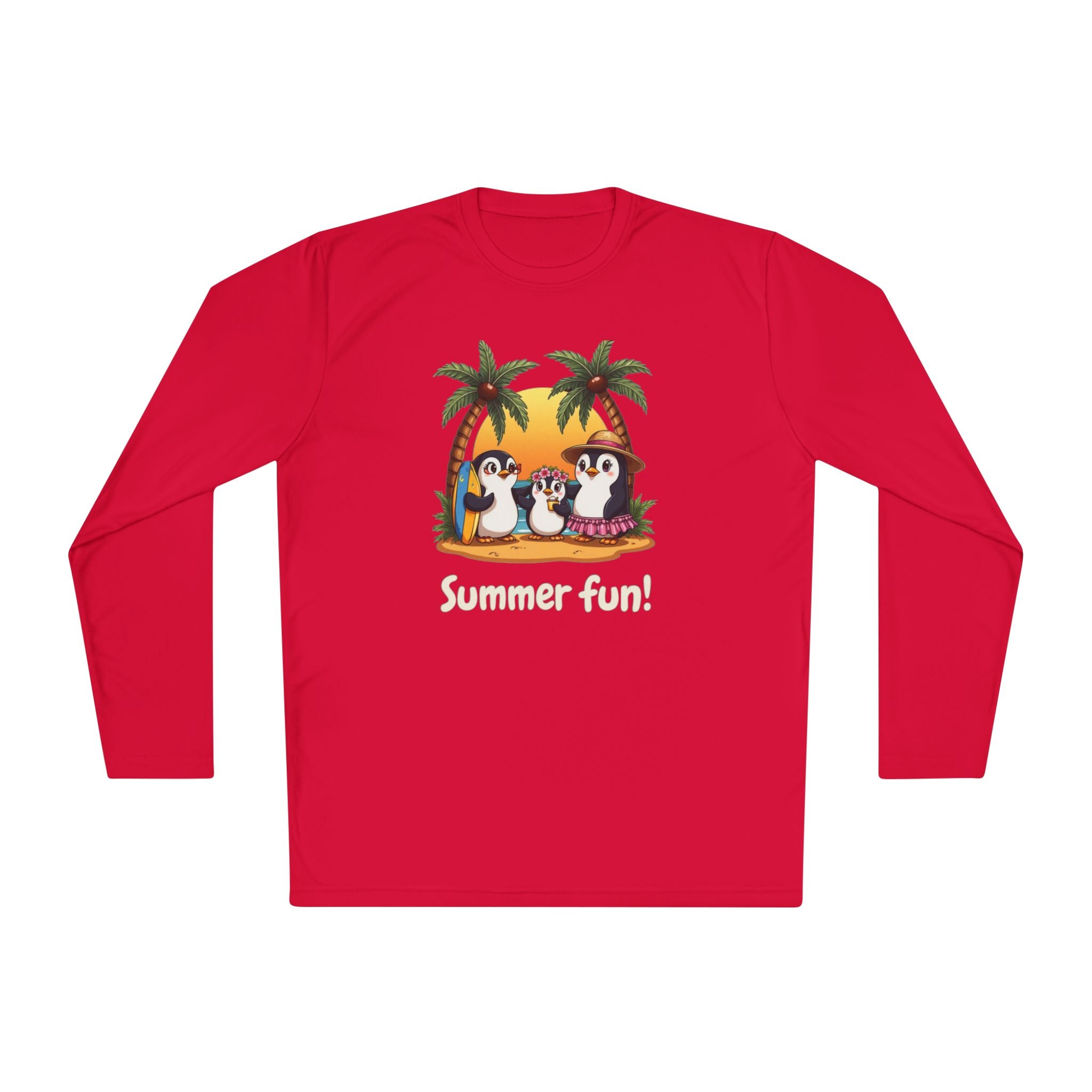 Summer Fun Unisex Lightweight Long Sleeve Tee