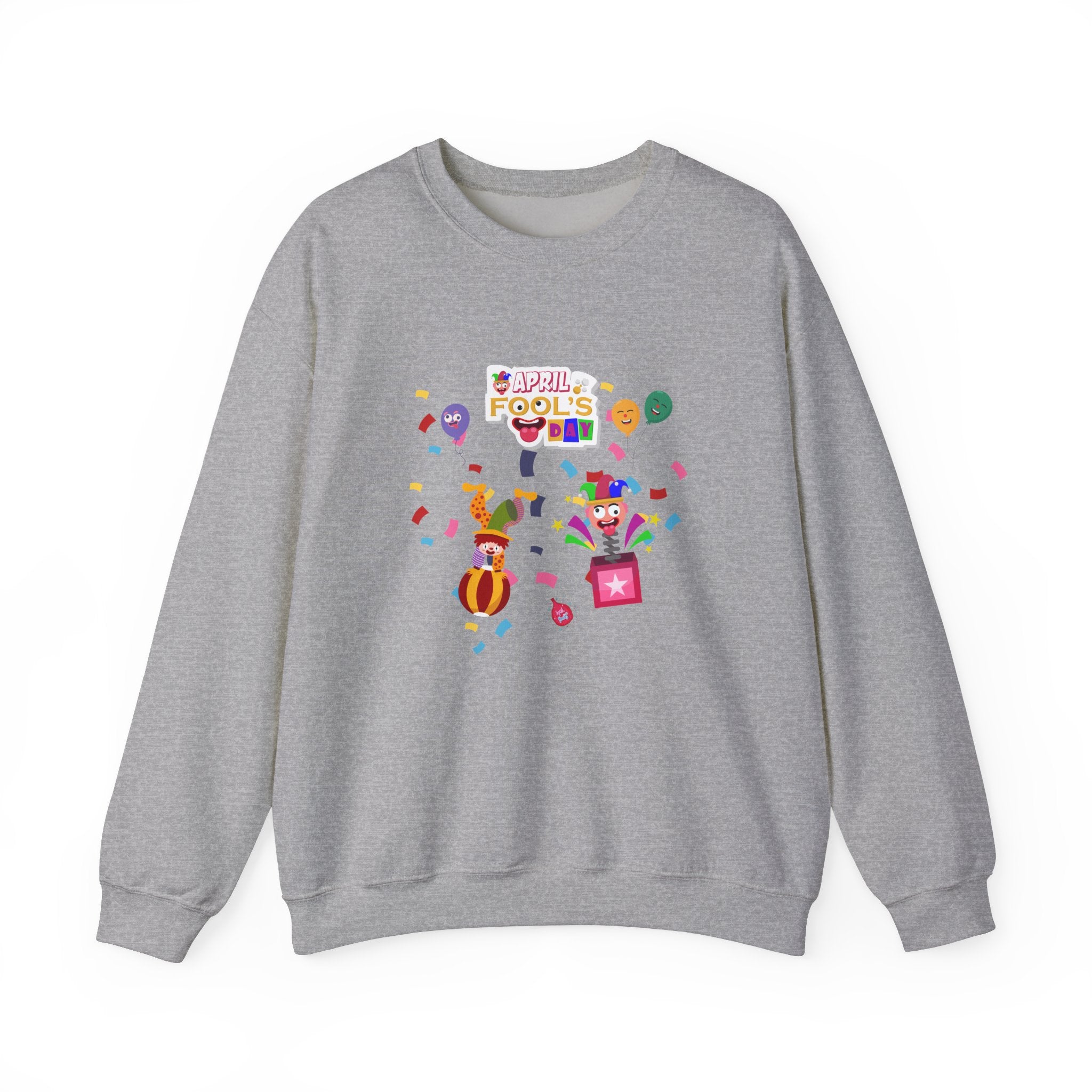 All April Fool's Day Fun Unisex Crewneck Sweatshirt