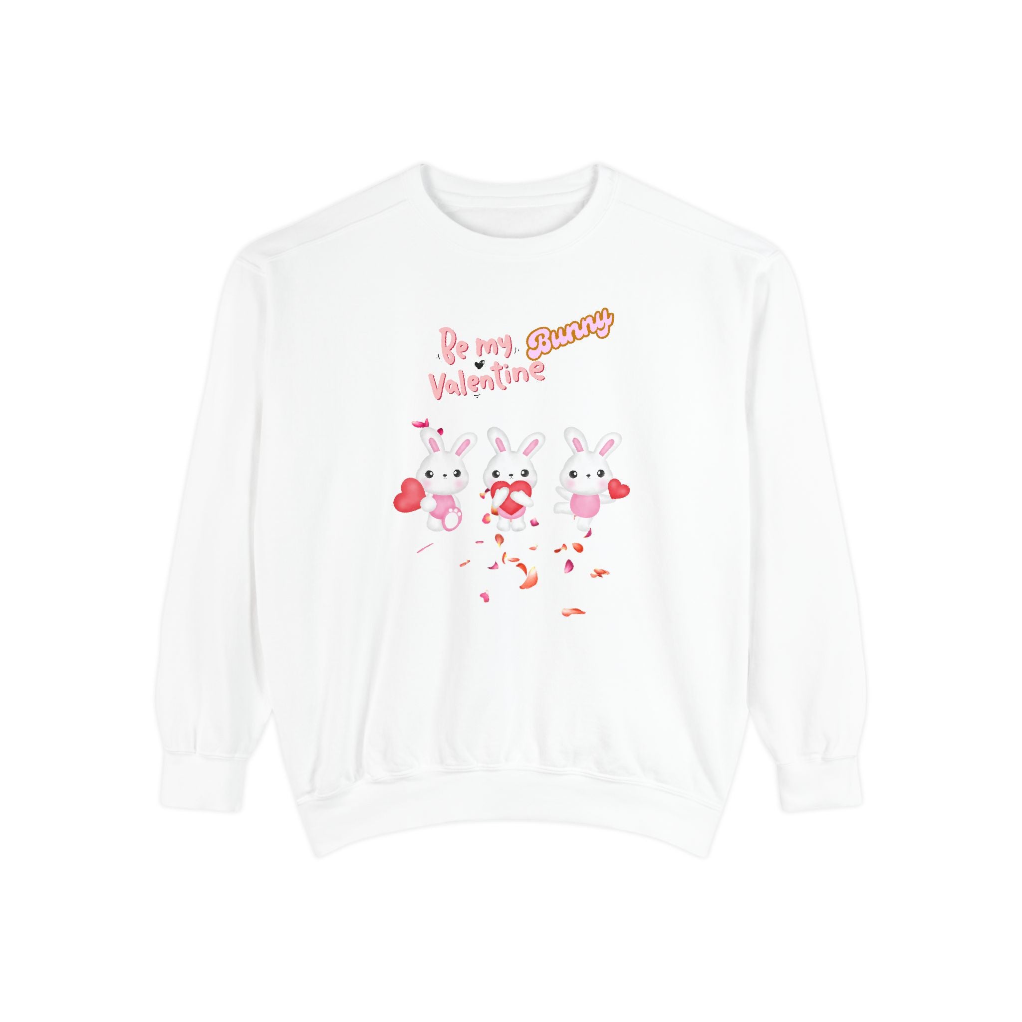 My Bunny Valentine Unisex Garment-Dyed Sweatshirt