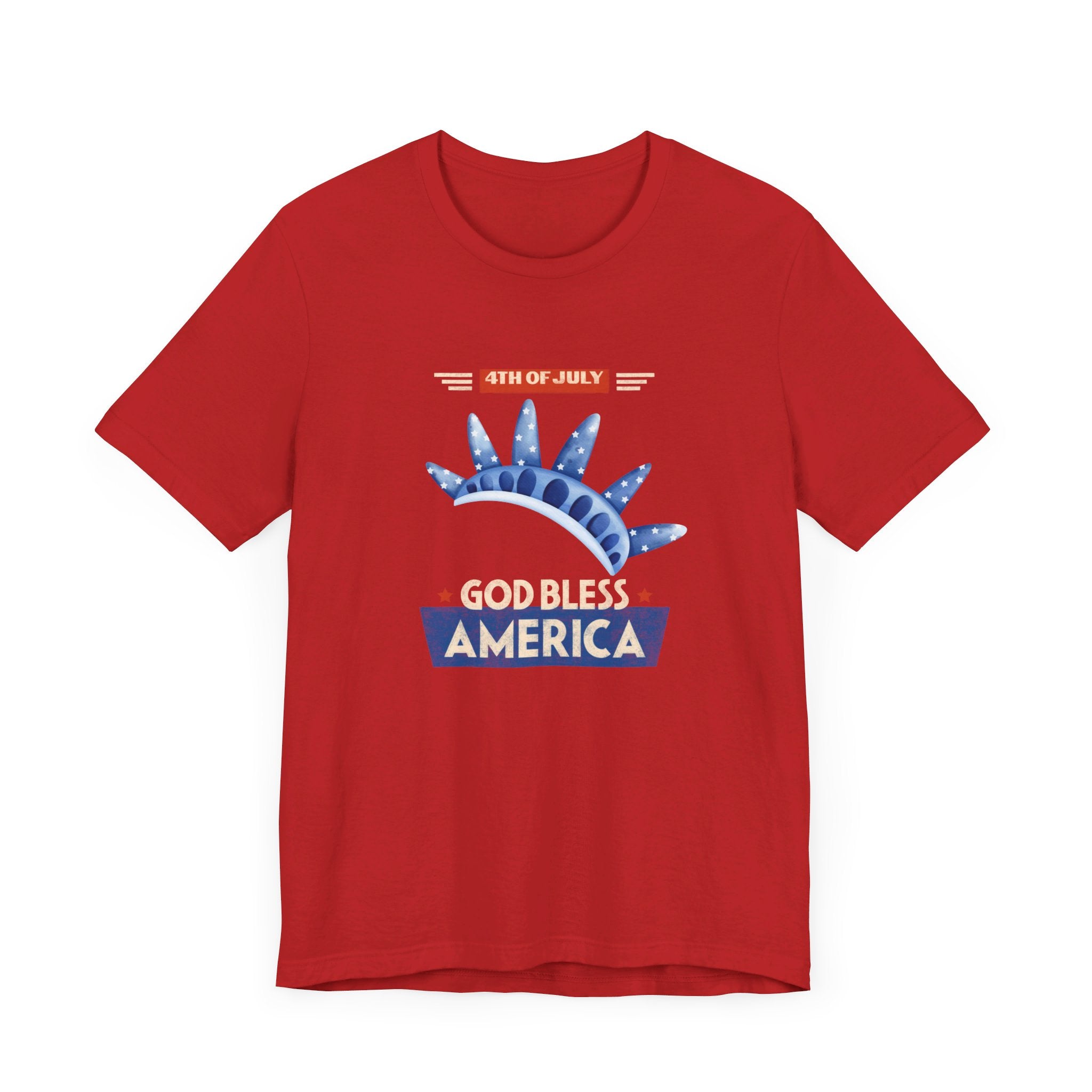 God Bless America Unisex Jersey Short Sleeve Tee