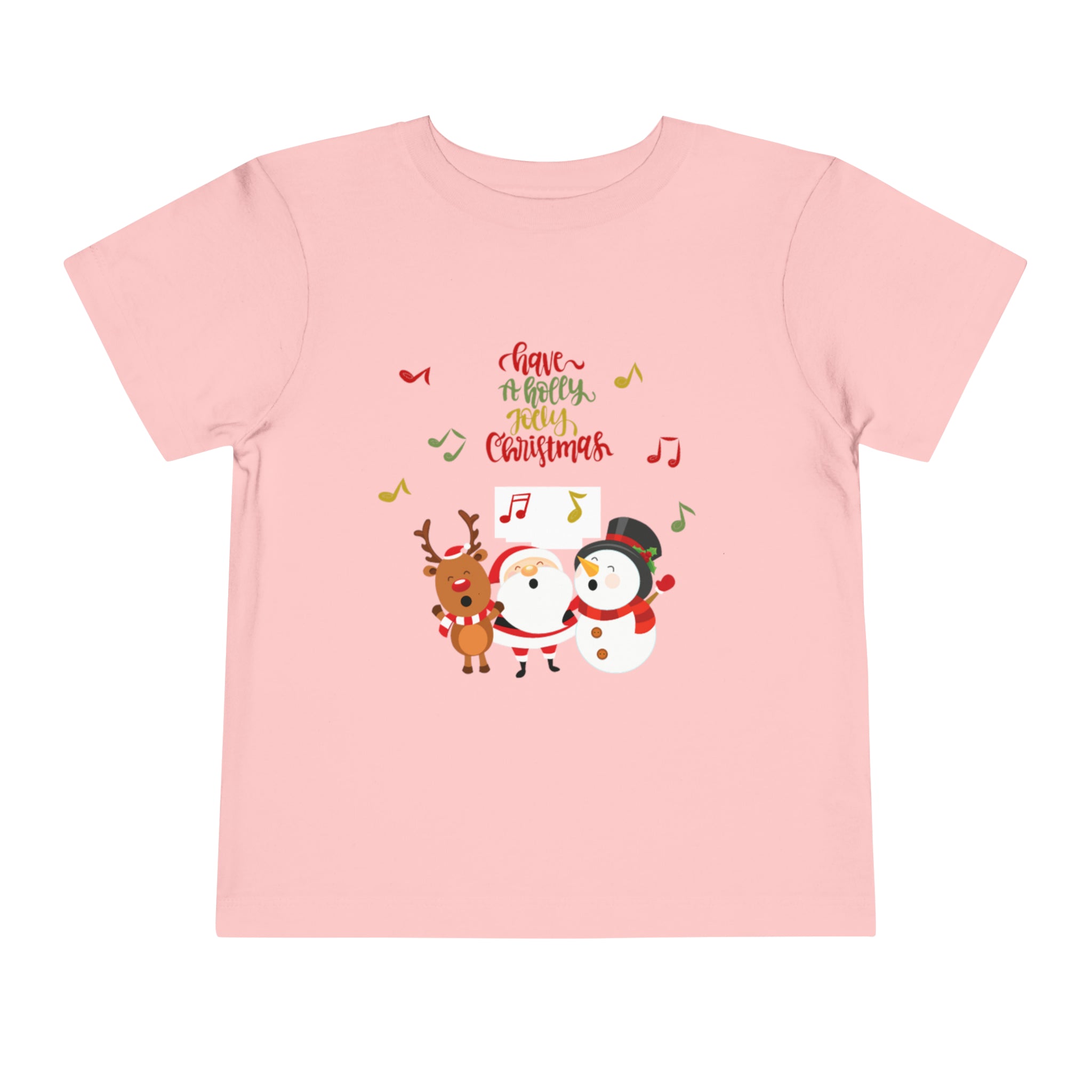 Have A  Holly Jolly ChristmasToddler Short Sleeve Tee