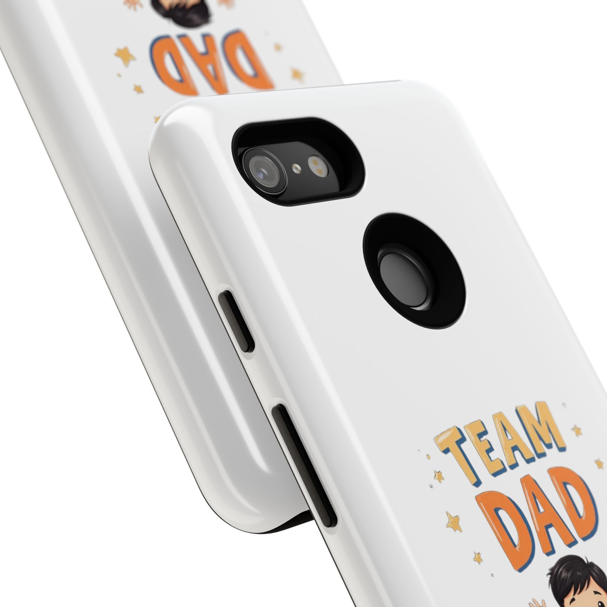 Team Dad Phone Case, Fun Gift for Fathers, Durable Phone Protector, Cute Dad Team Merchandise, Father's Day Special