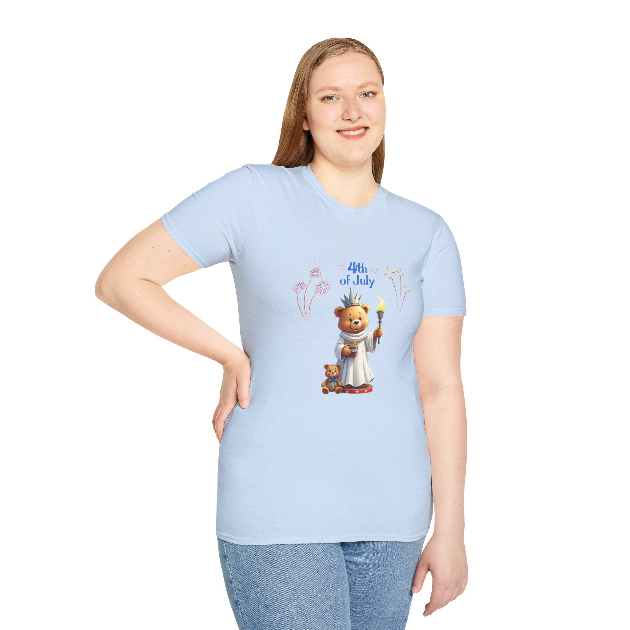Lady Liberty Unisex Softstyle T-Shirt