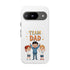 Team Dad Phone Case, Fun Gift for Fathers, Durable Phone Protector, Cute Dad Team Merchandise, Father's Day Special