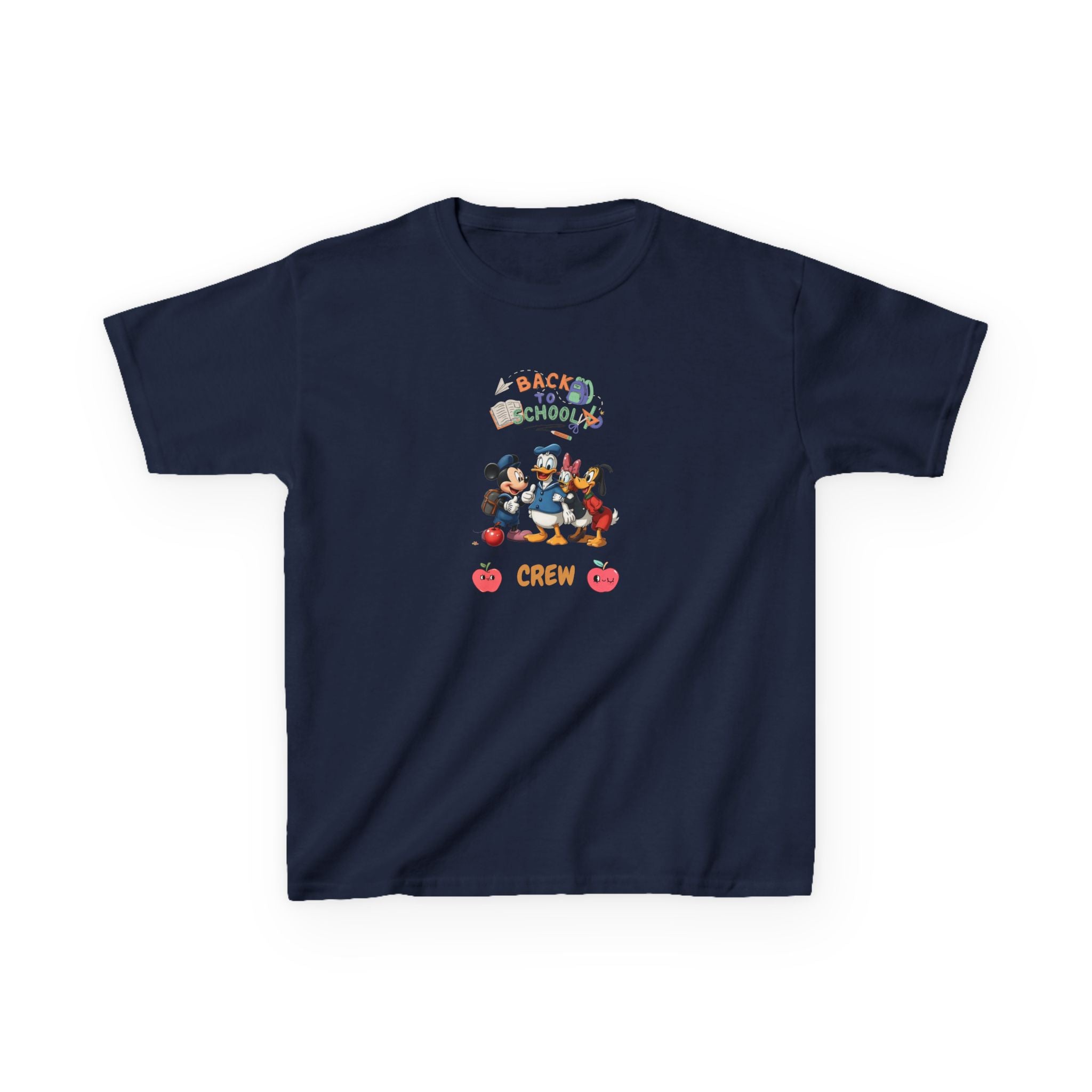 Back to School Crew Kids Heavy Cotton Tee