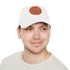 Best Dad Ever Hat with Leather Patch (Round)