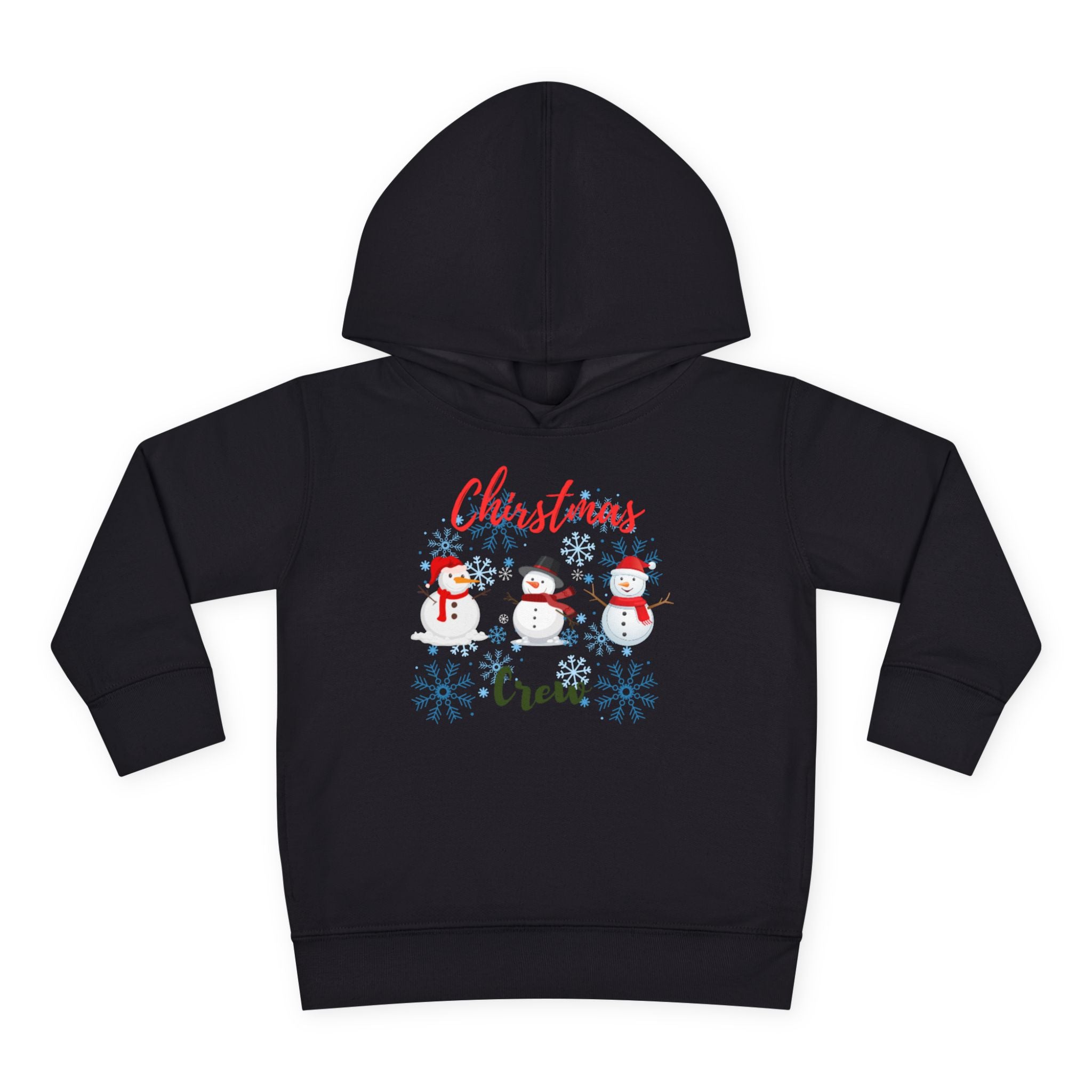 Christmas Crew Toddler Pullover Fleece Hoodie