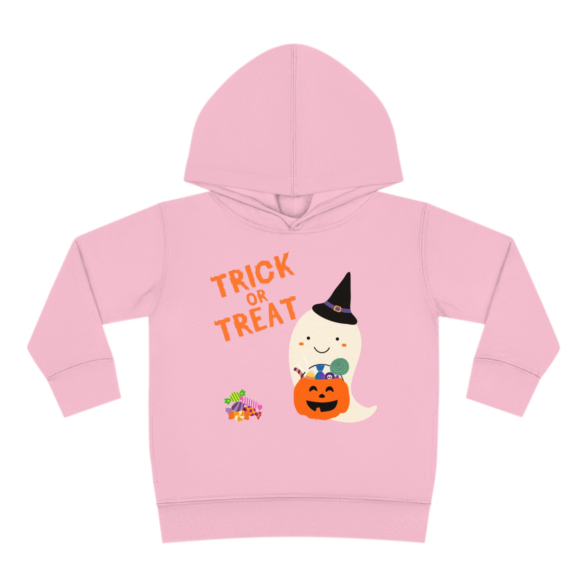 Trick or Treat Toddler Pullover Fleece Hoodie