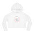 My 1st Mother's Day Cropped Hooded Sweatshirt