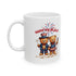 Happy 4th of July Teddy Bear Couple Ceramic Mug