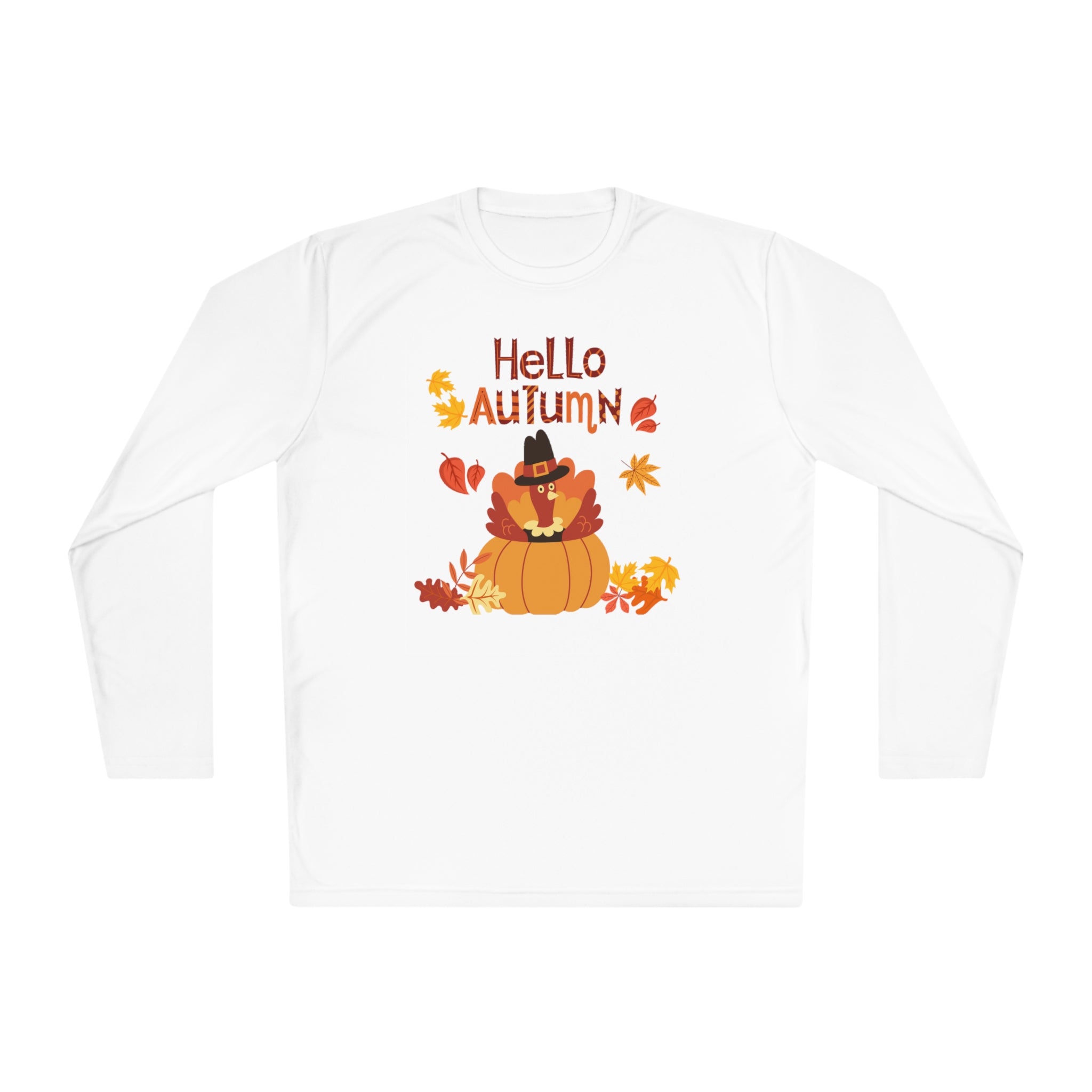 Hello Autumn Unisex Lightweight Long Sleeve Tee