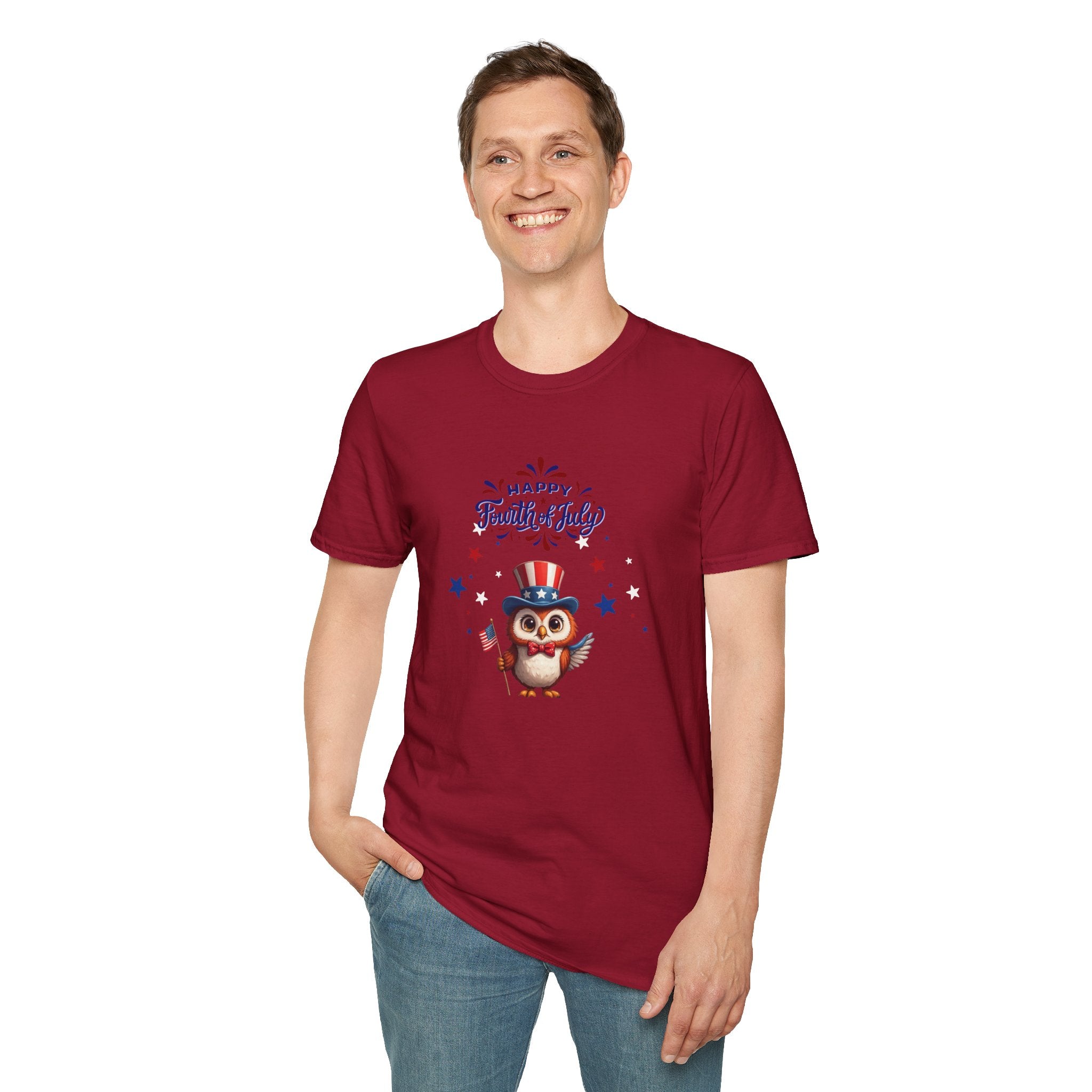 American Eagle Happy 4th of July Unisex T-shirt