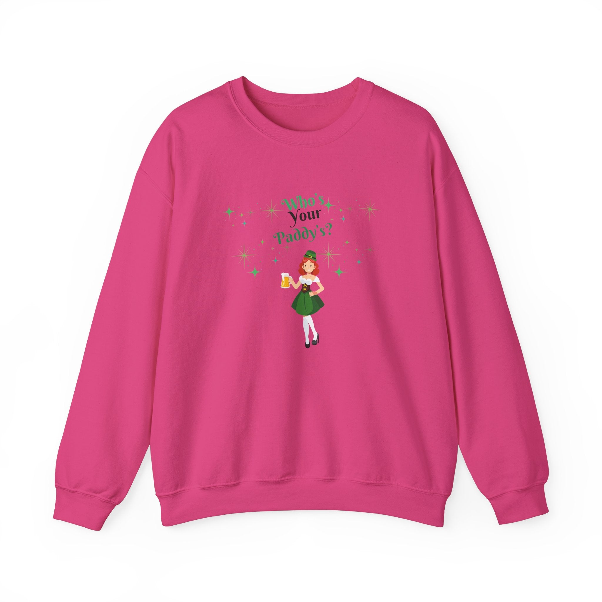 Who's Your Paddy's? Unisex Crewneck Sweatshirt - Perfect for St. Patrick's Day Celebrations