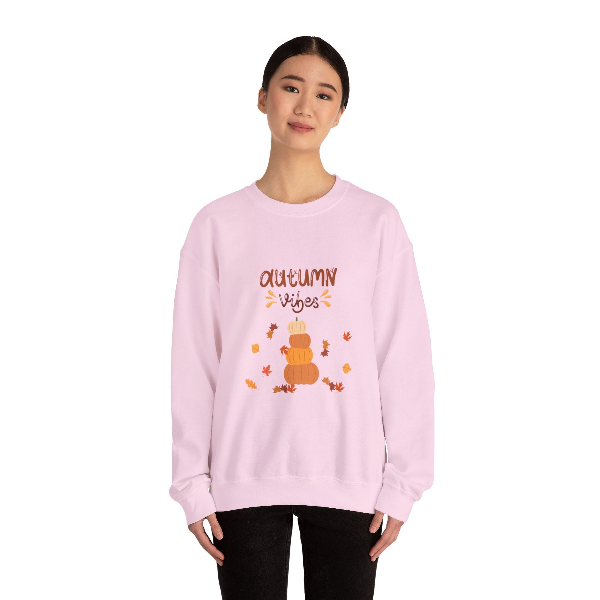 Autumn Vibes Unisex Heavy Blend™ Crewneck Sweatshirt