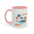 Summer Season Vibes Accent Coffee Mug (11, 15oz)