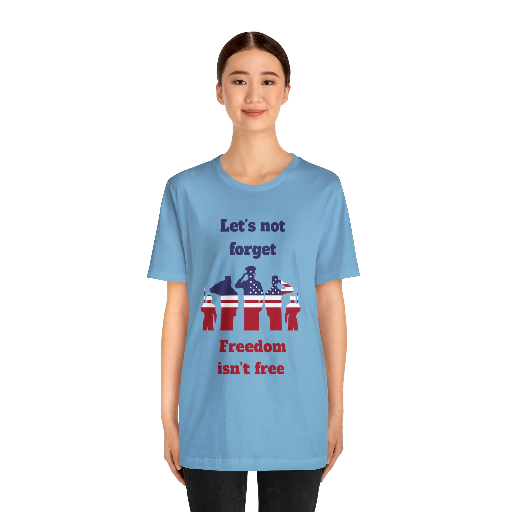 Memorial Day Freedom Is Not Free Unisex Jersey Short Sleeve Tee