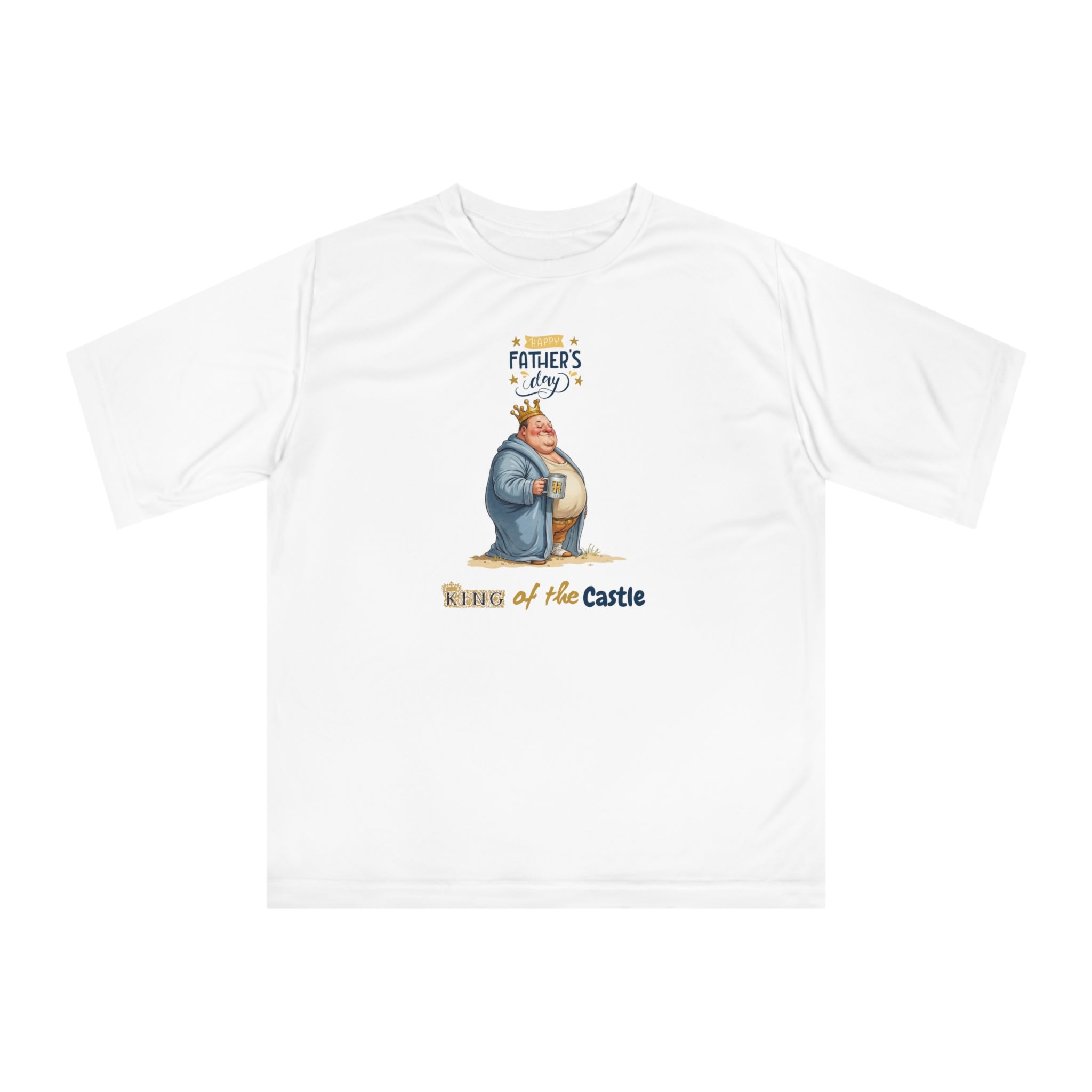 Father's Day King of the Castle Performance T-shirt