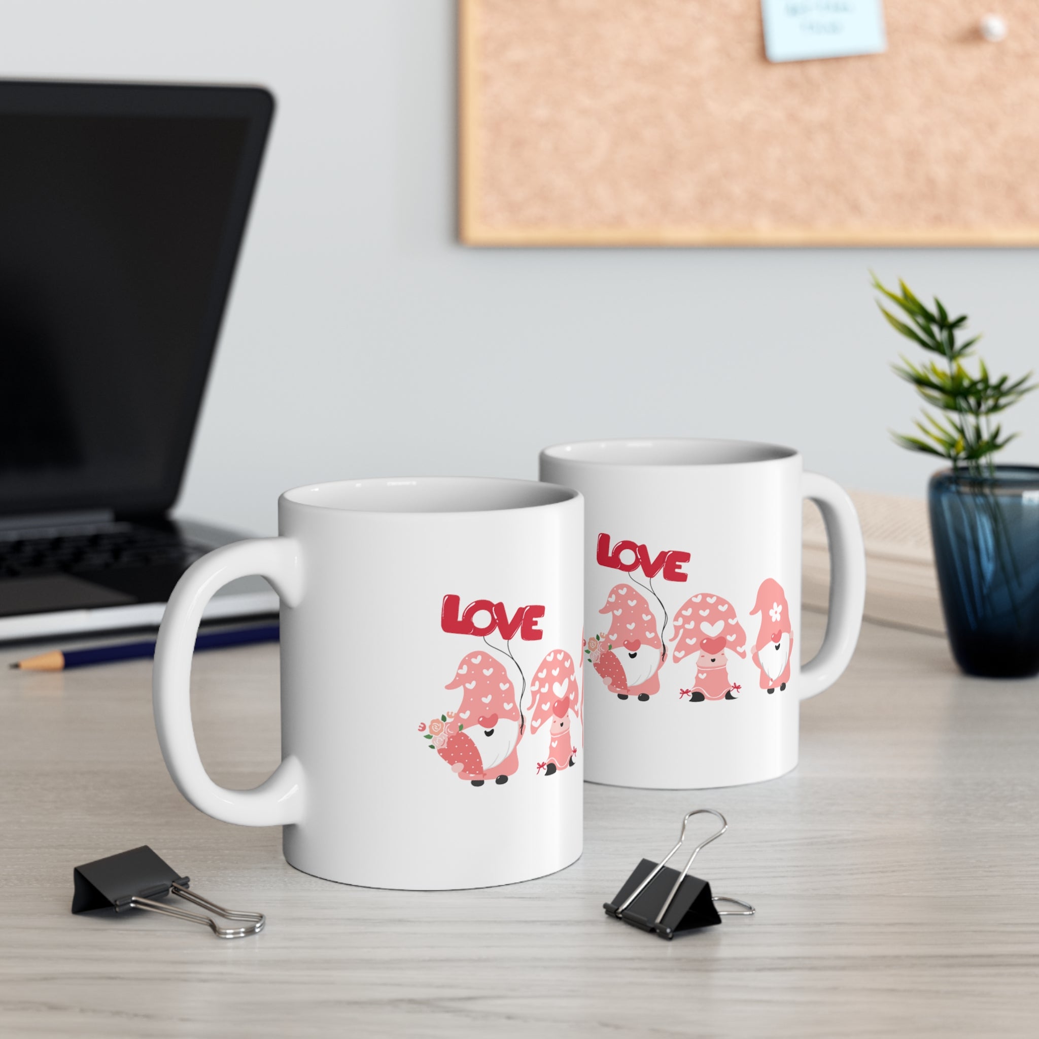 Love Gnome Day Ceramic Mug 11oz
