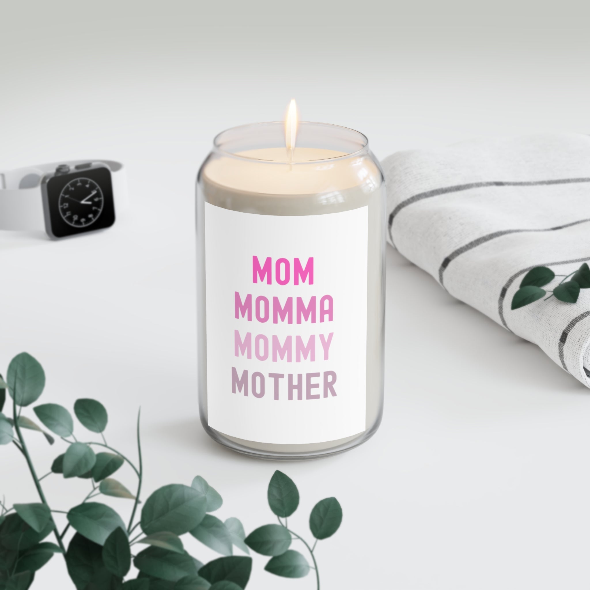 Mom Momma Mommy Mother Scented Candle, 13.75oz