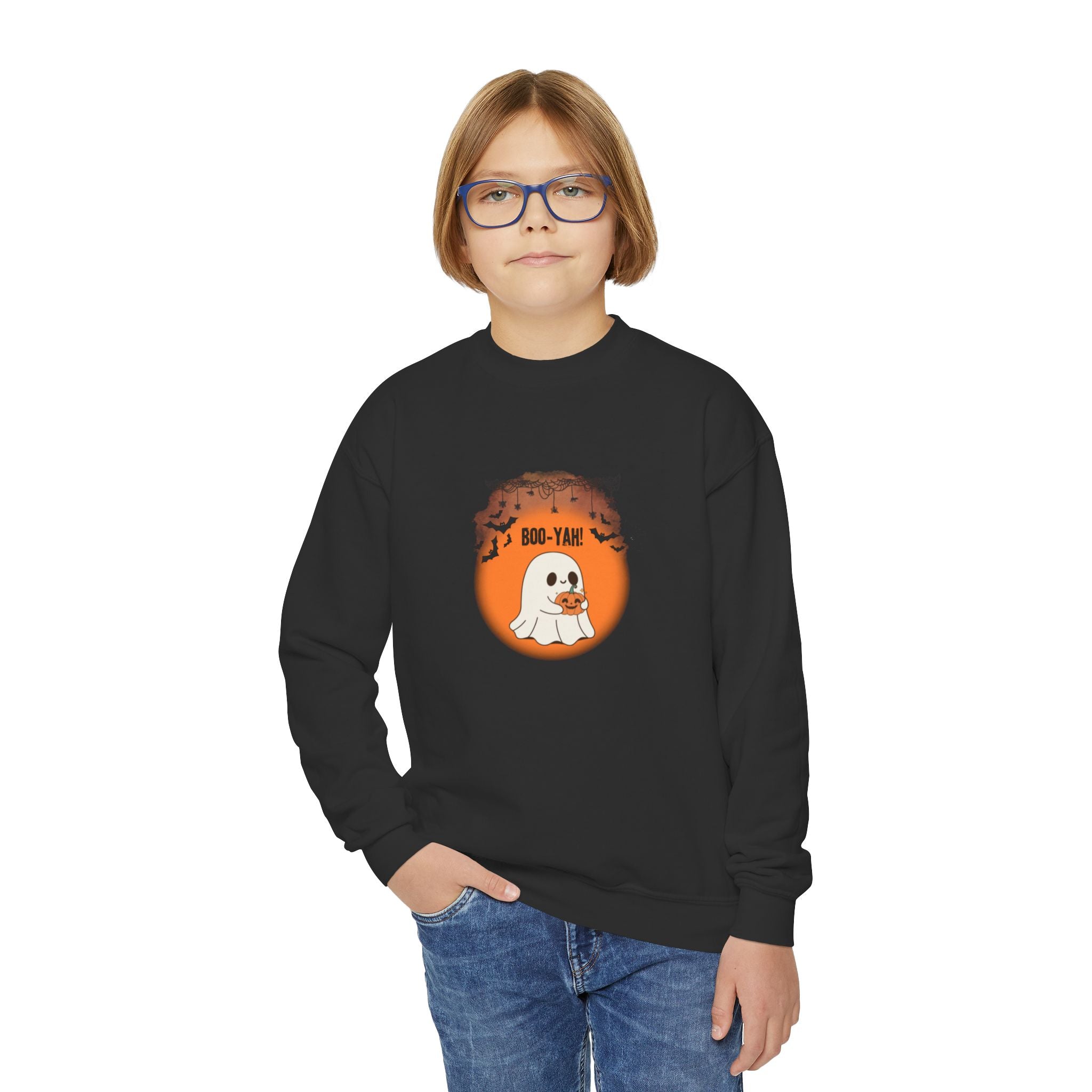 Boo-Yah! Youth Crewneck Sweatshirt