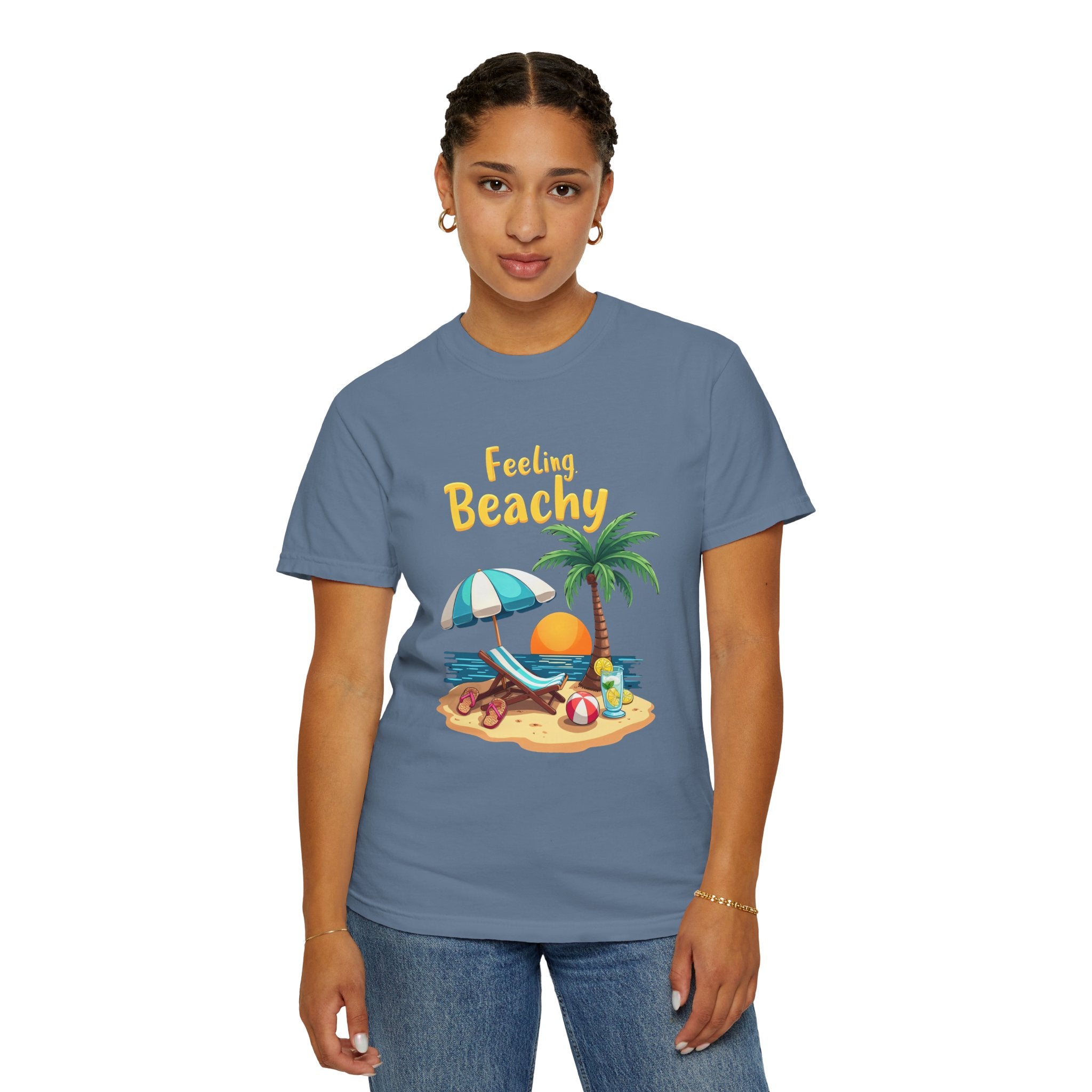 Feeling Beachy Tee, Unisex Casual Wear