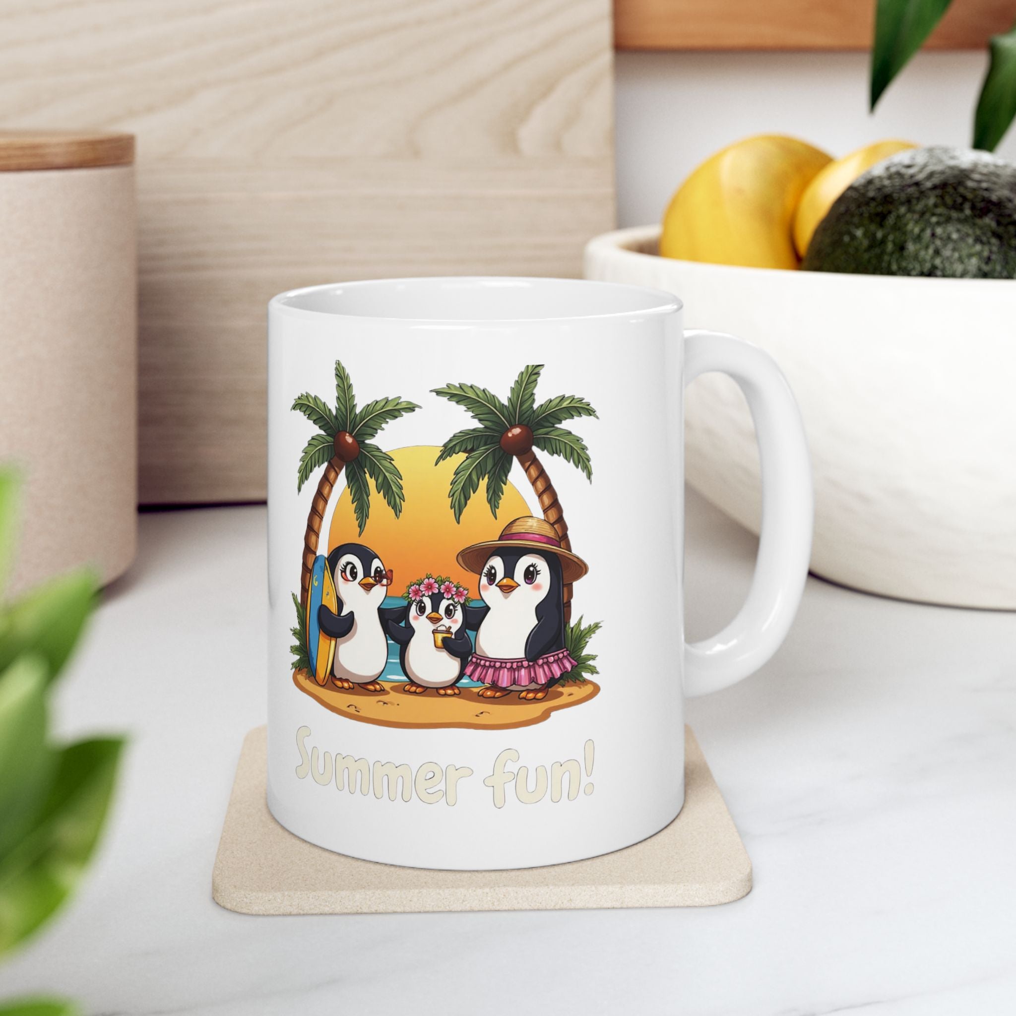 Summer Fun Ceramic Mug