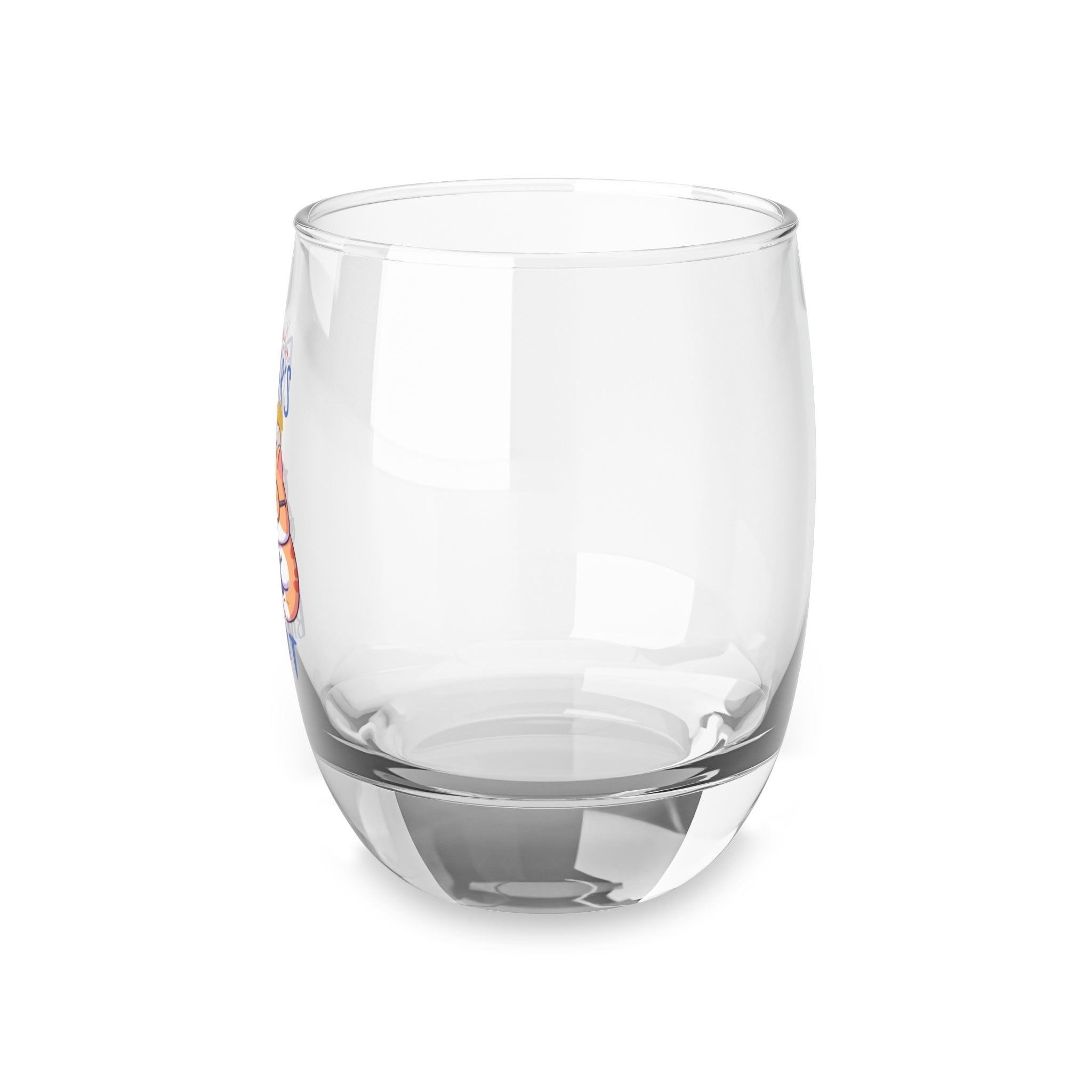 Happy Father's Day Big Cat Whiskey Glass