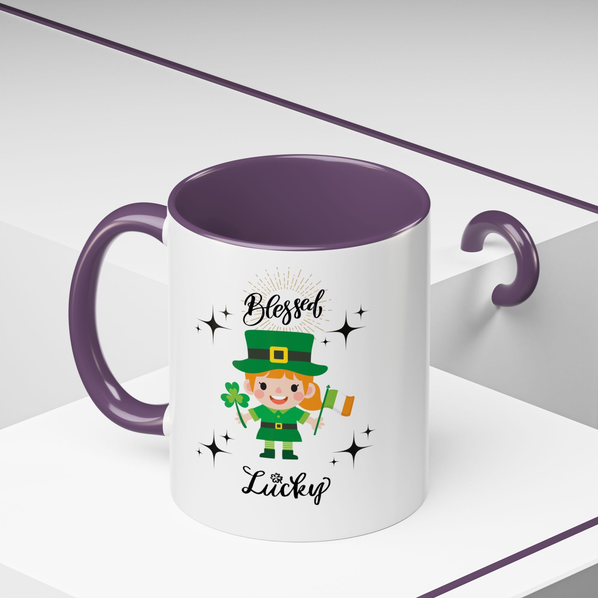Blessed & Lucky St. Patrick's Day Coffee Mug