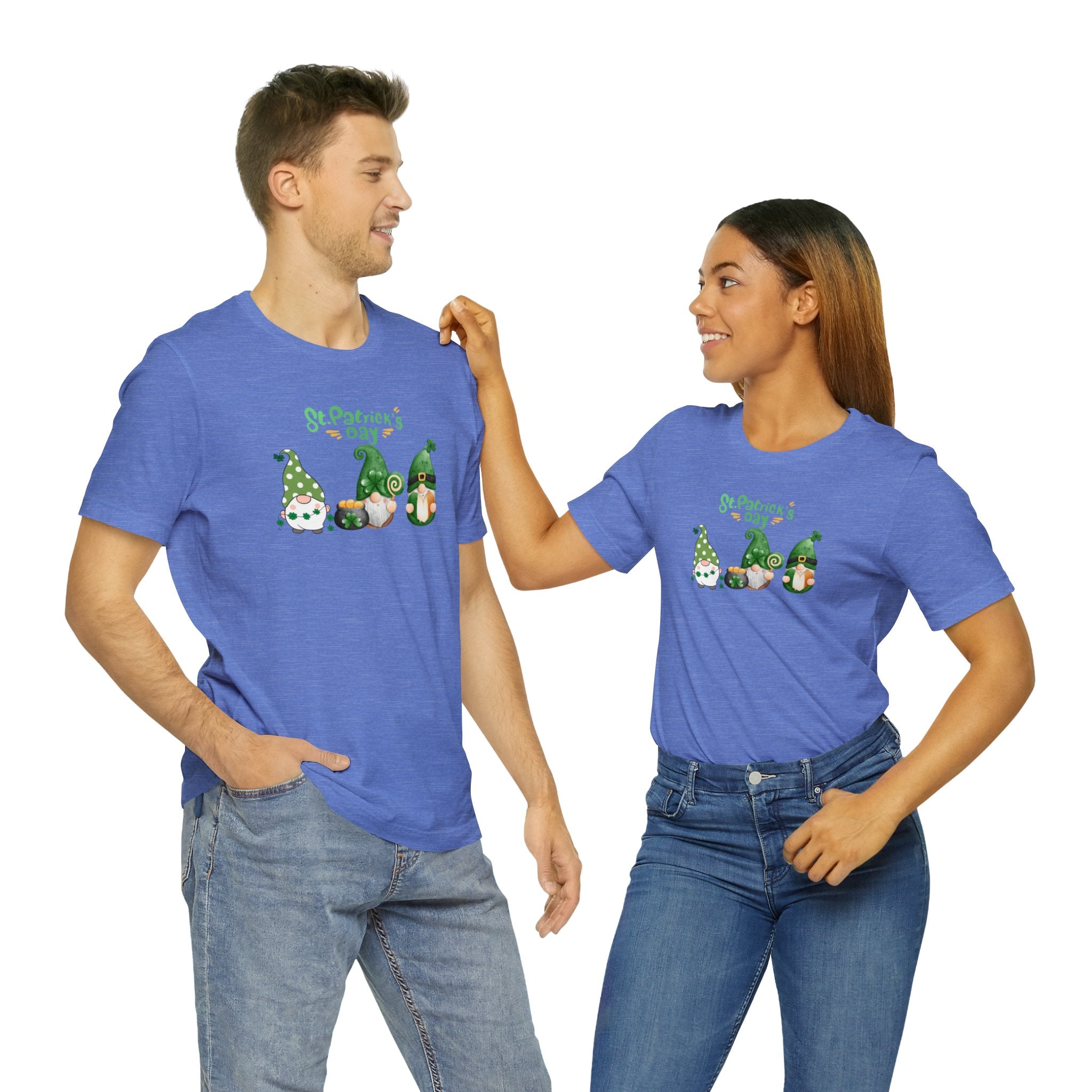 St. Patty's Day Gnome Unisex Jersey Short Sleeve Tee