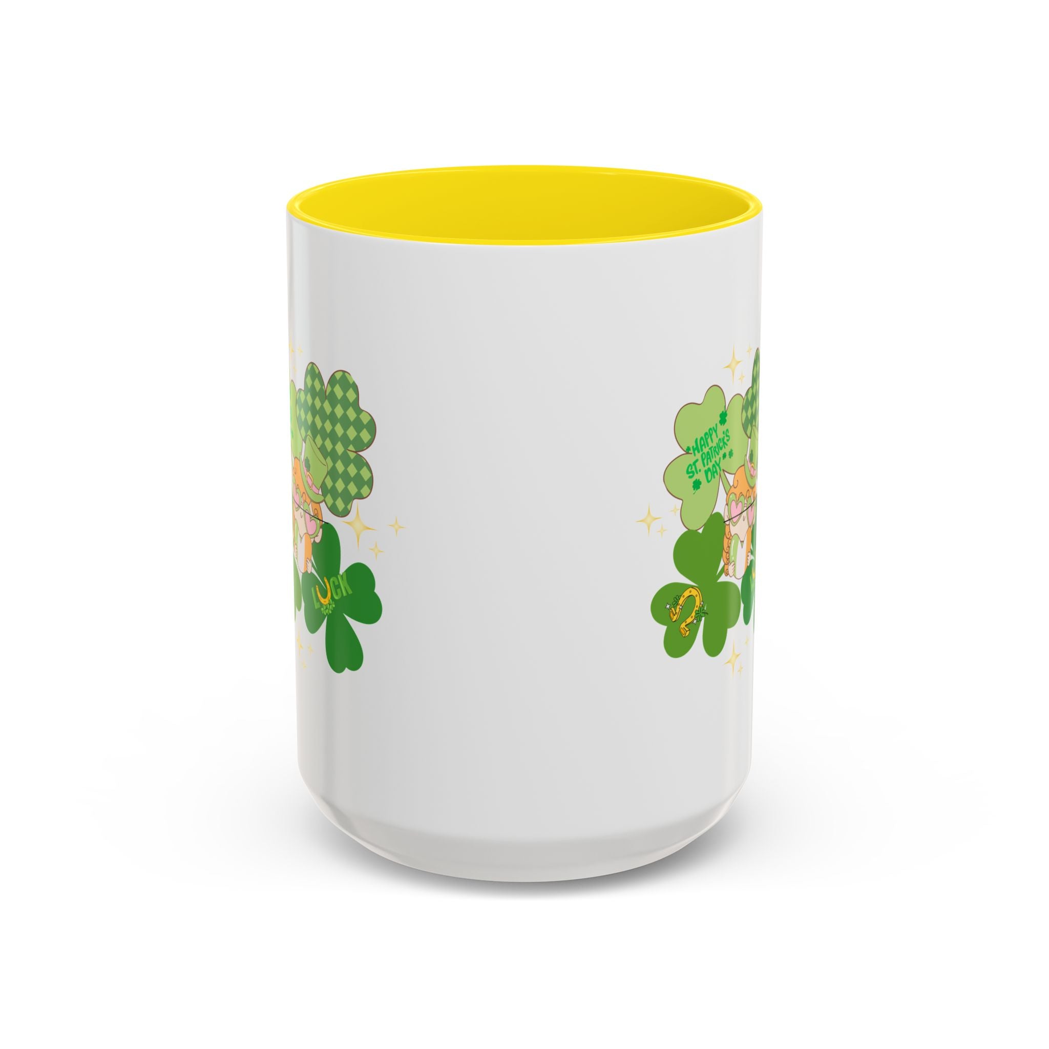 Retro St. Paddy's Day Accent Coffee Mug - 11oz & 15oz