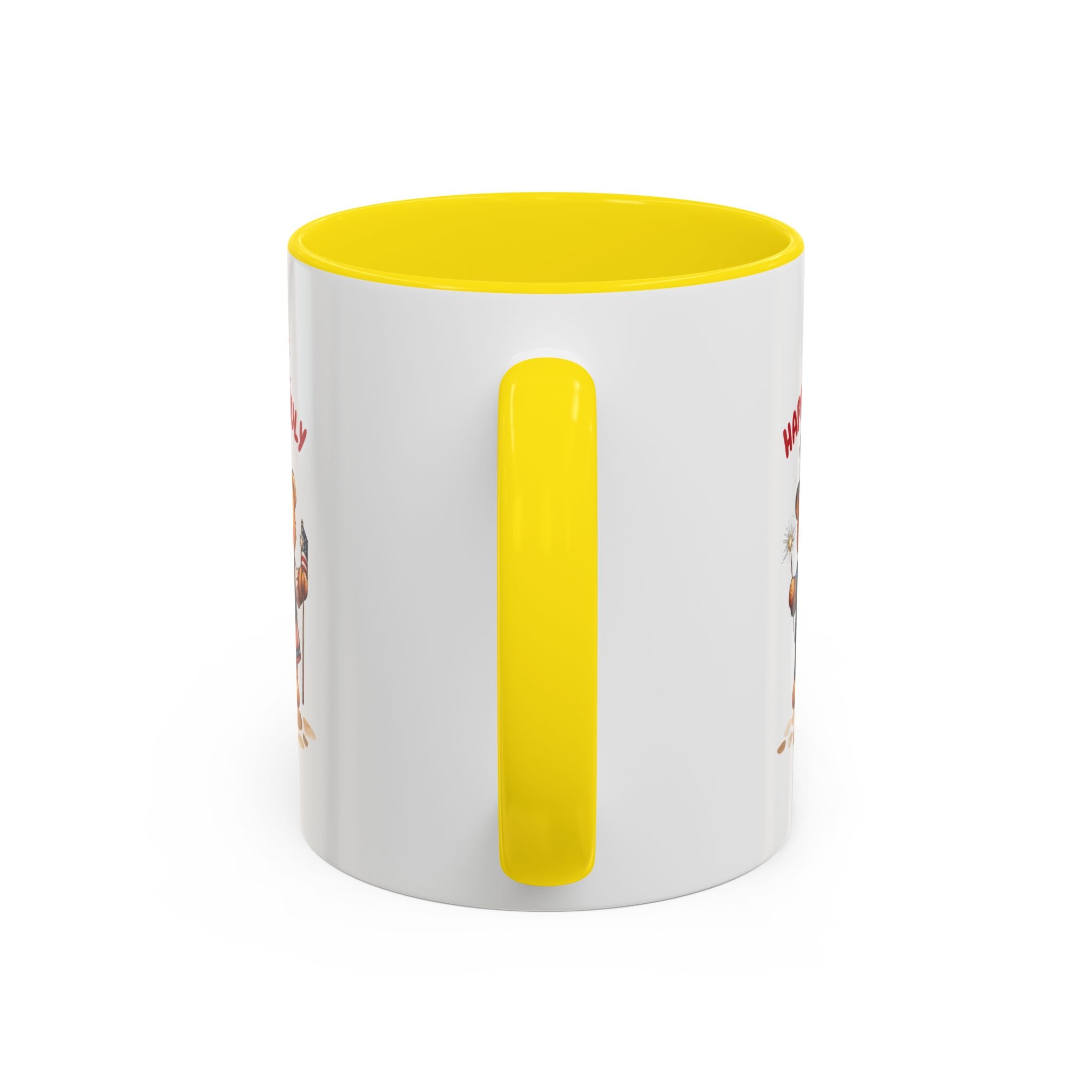 Happy 4th of July Teddy Bear Couple Coffee Mug